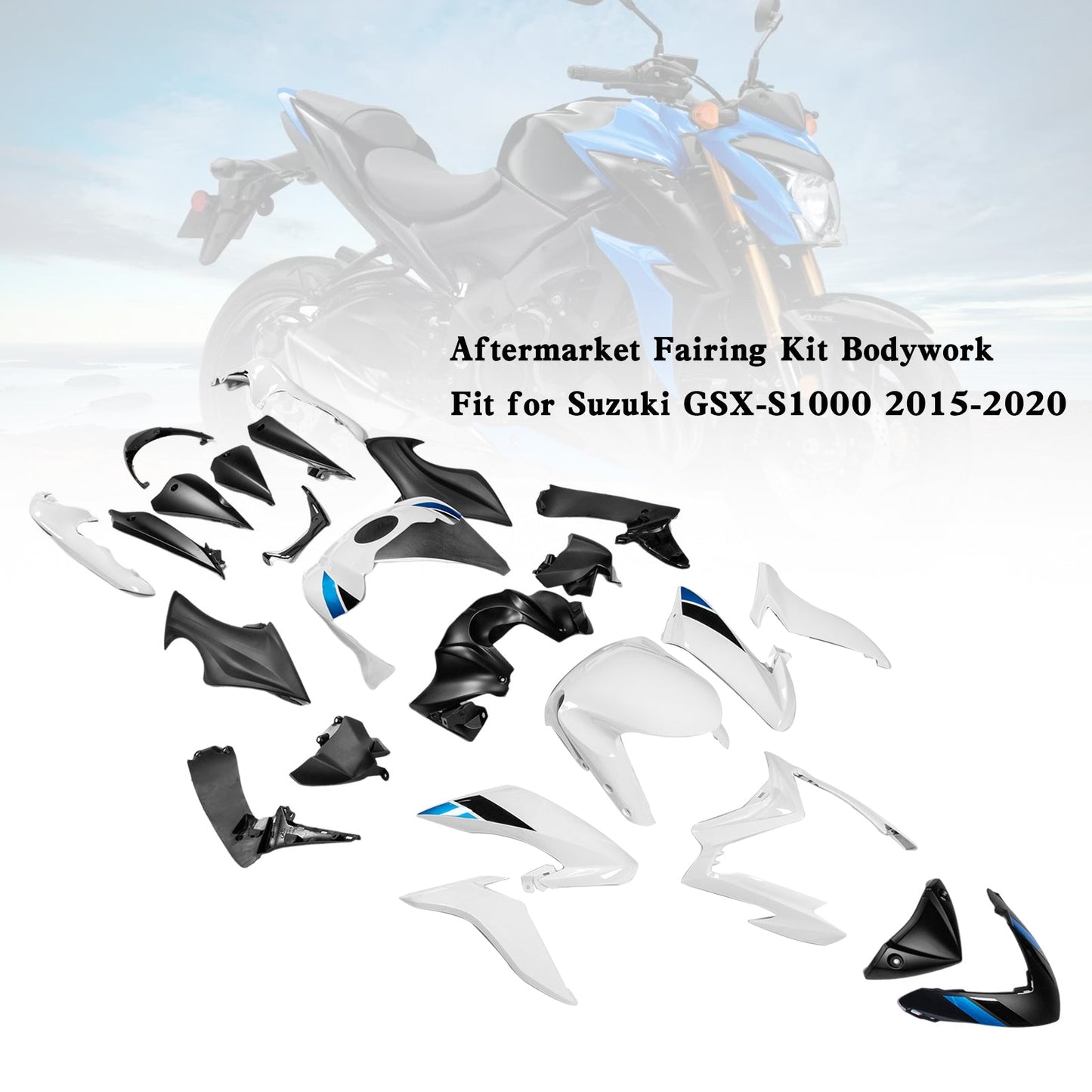 2015-2020 Suzuki GSX-S 1000 Plastic Bodywork Fairing Kit