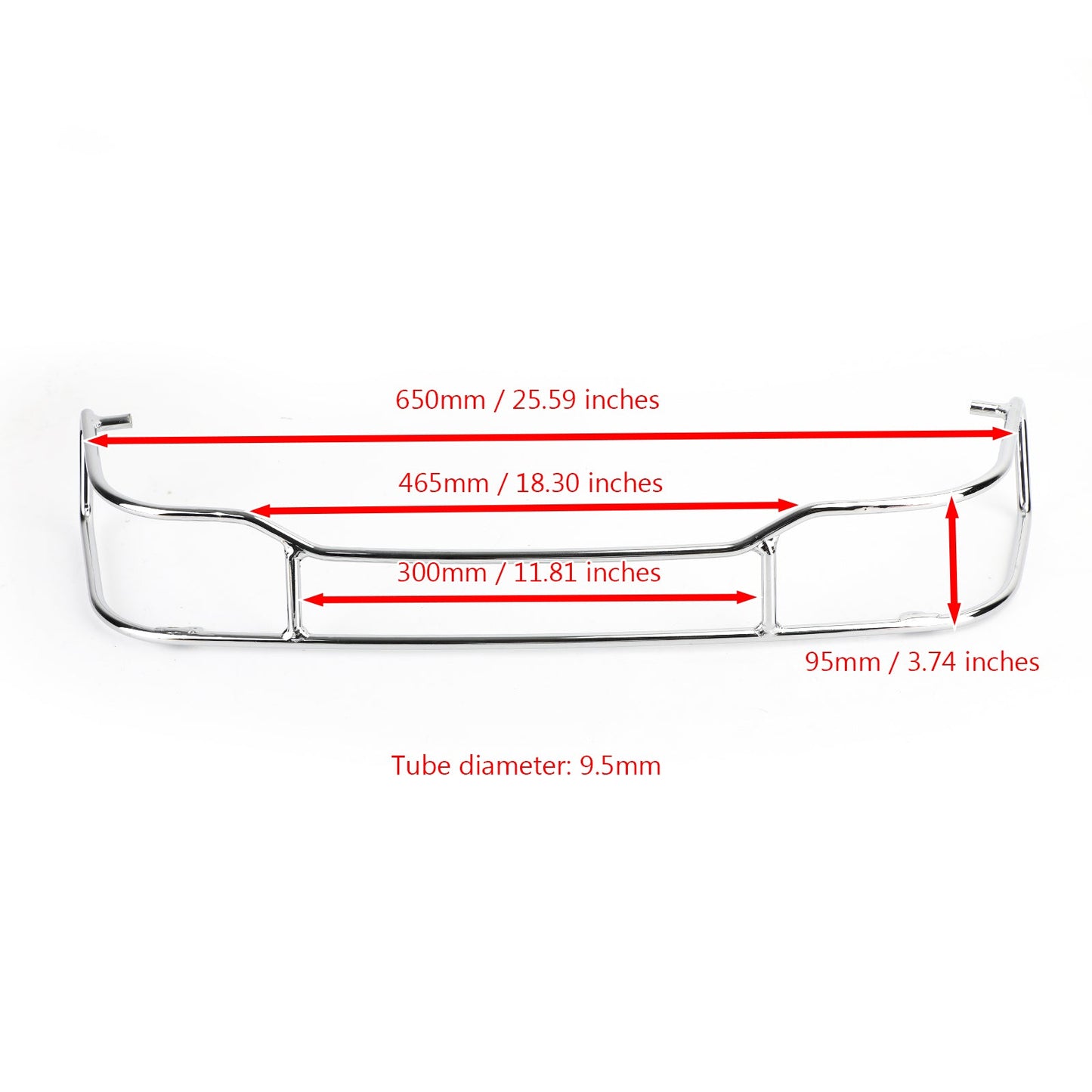 Rear Taillight Bracket Decorative Protection For 2014-2020 Touring Models FLT, FLHT, FLHTCU, FLHRC, Road King, Road Glide, Street Glide CHR