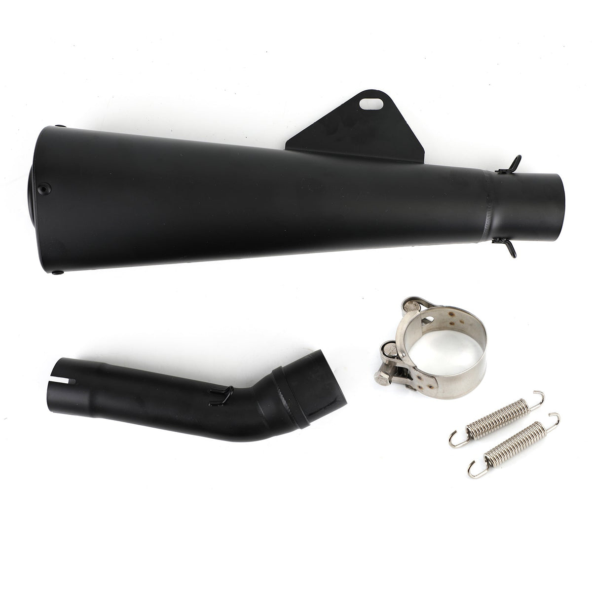 Slip on Exhaust Muffler Black For Honda Rebel CMX 300 500 2017 2018 2019 BLK