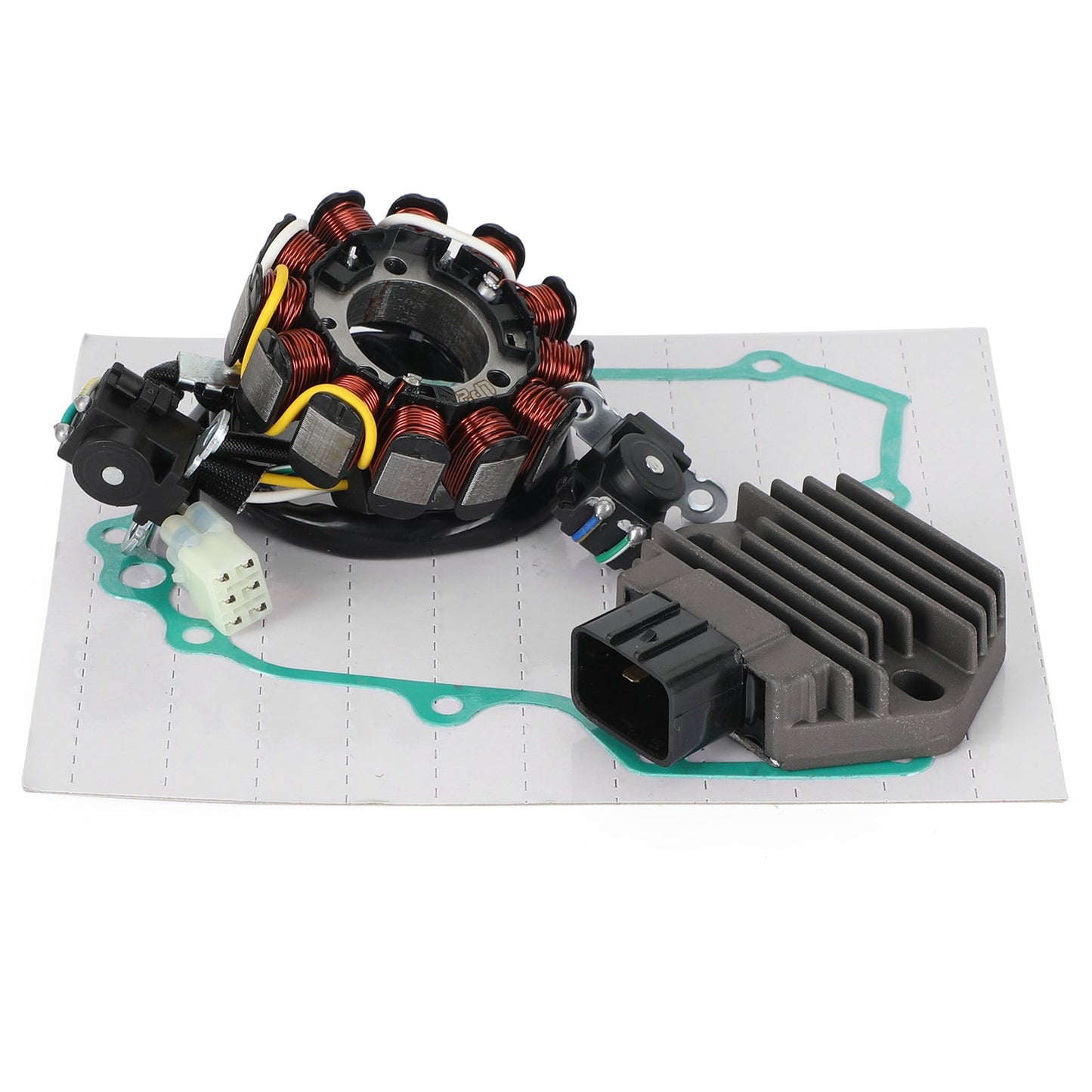 Magneto Stator+Voltage Rectifier+Gasket For Honda CRF 250 R CRF250R 2010-2012