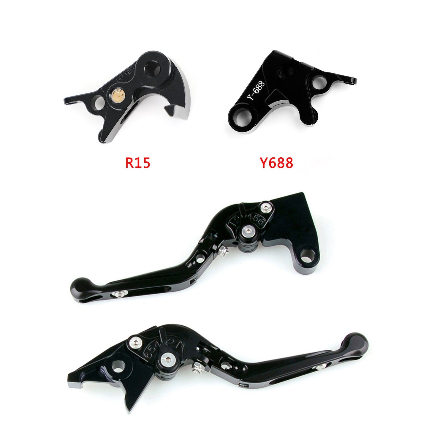 Adjustable Clutch Brake Lever for Yamaha YZF R1/R1M/R1S 15-2021 YZF R6 17-2020