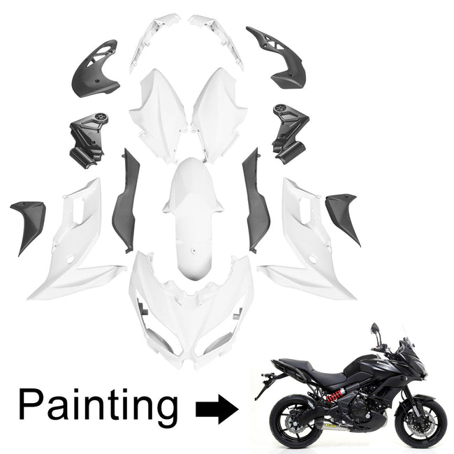 2015-2021 Kawasaki Versys 650 Amotopart Injection Fairing Kit Bodywork Plastic ABS #104