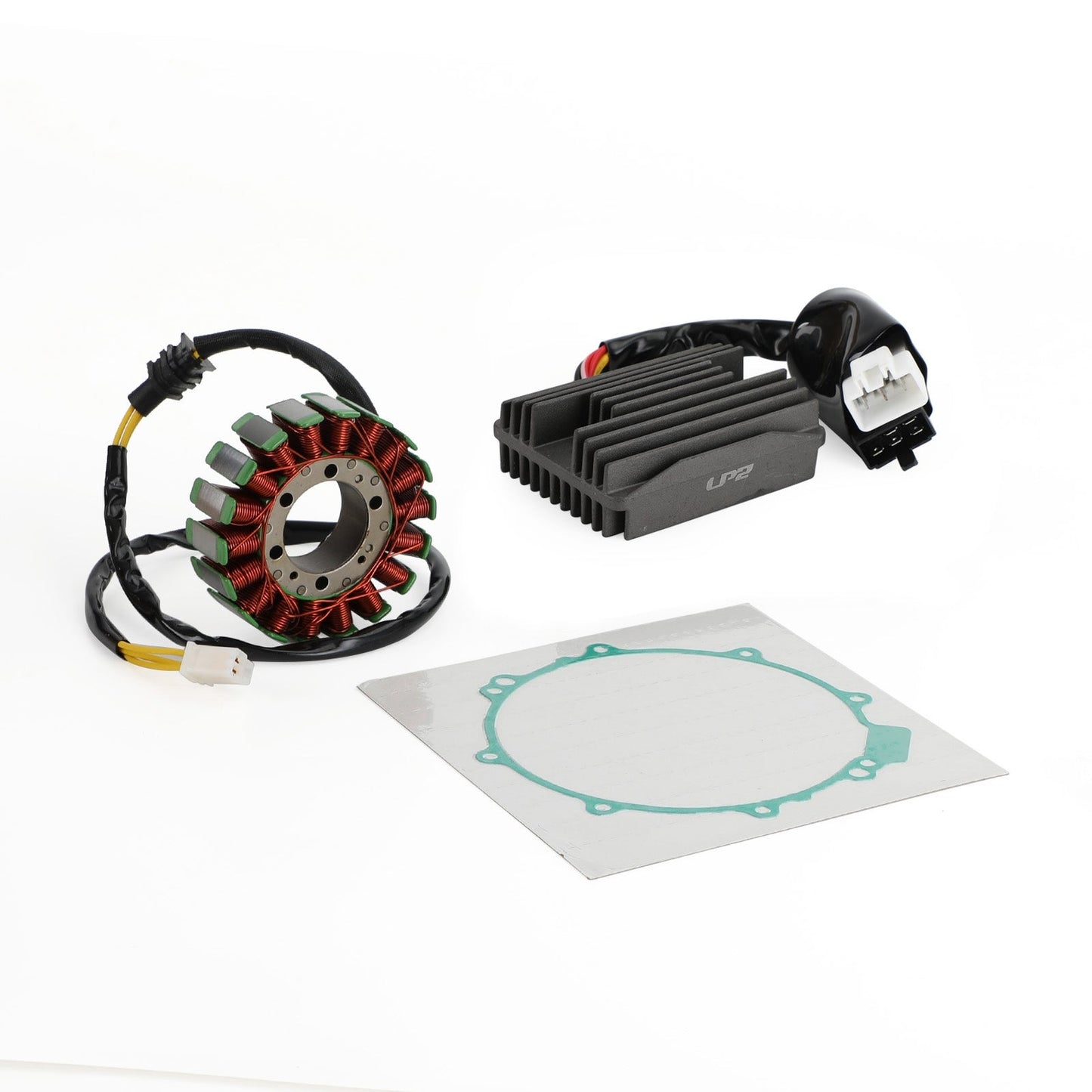 Magneto Stator+Voltage Rectifier+Gasket For Honda VFR800Fi Interceptor 800 00-01