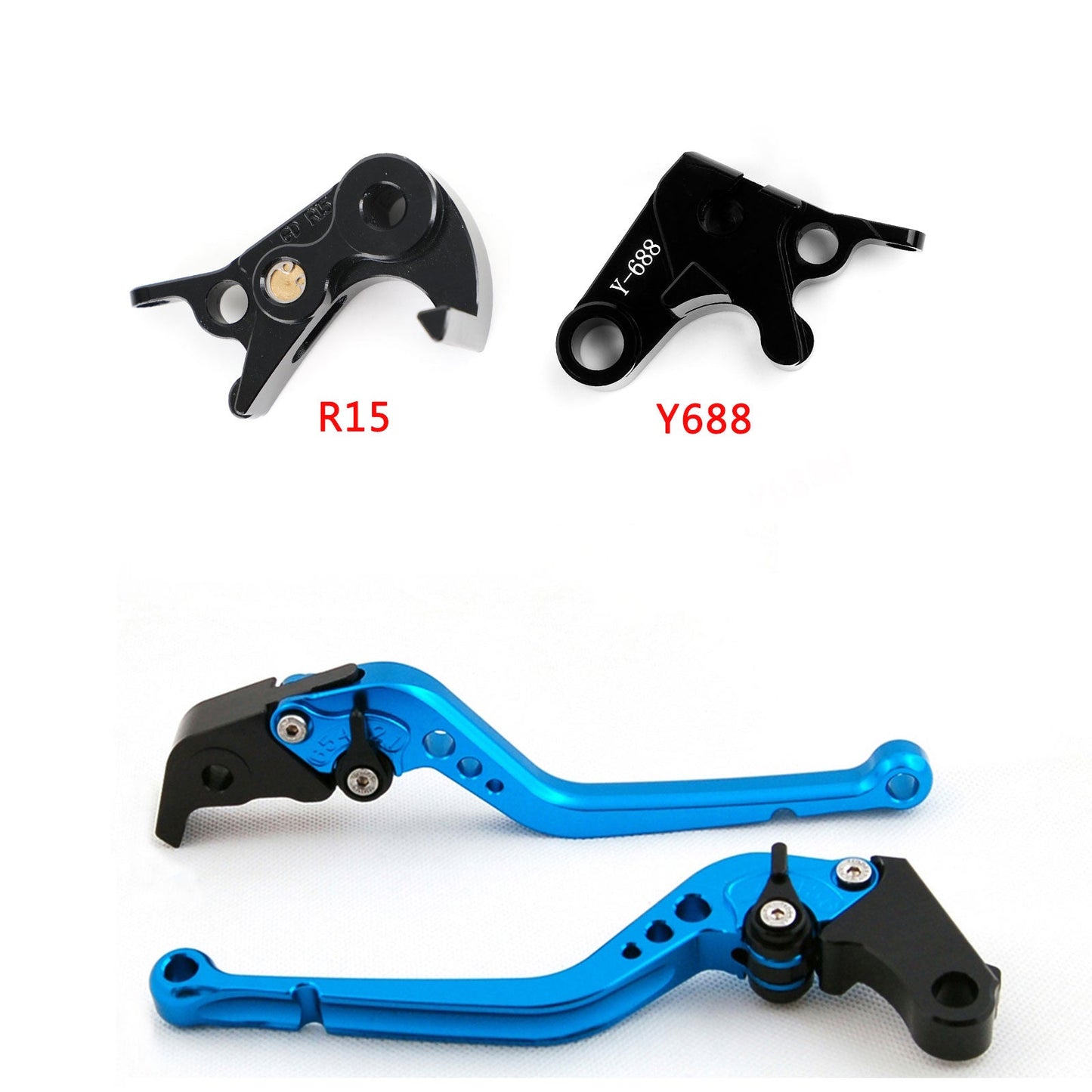 Long Clutch Brake Lever fit for Yamaha YZF R1/R1M/R1S 2015-2021 YZF R6 2017-2020