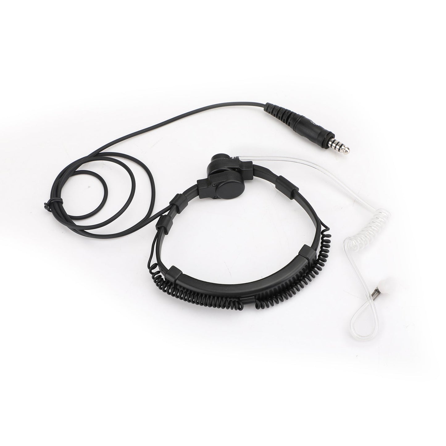 For HYT PD415 PD500 PD505 6-Pin U94 PTT 7.1mm Big Plug Tactical Throat Headset