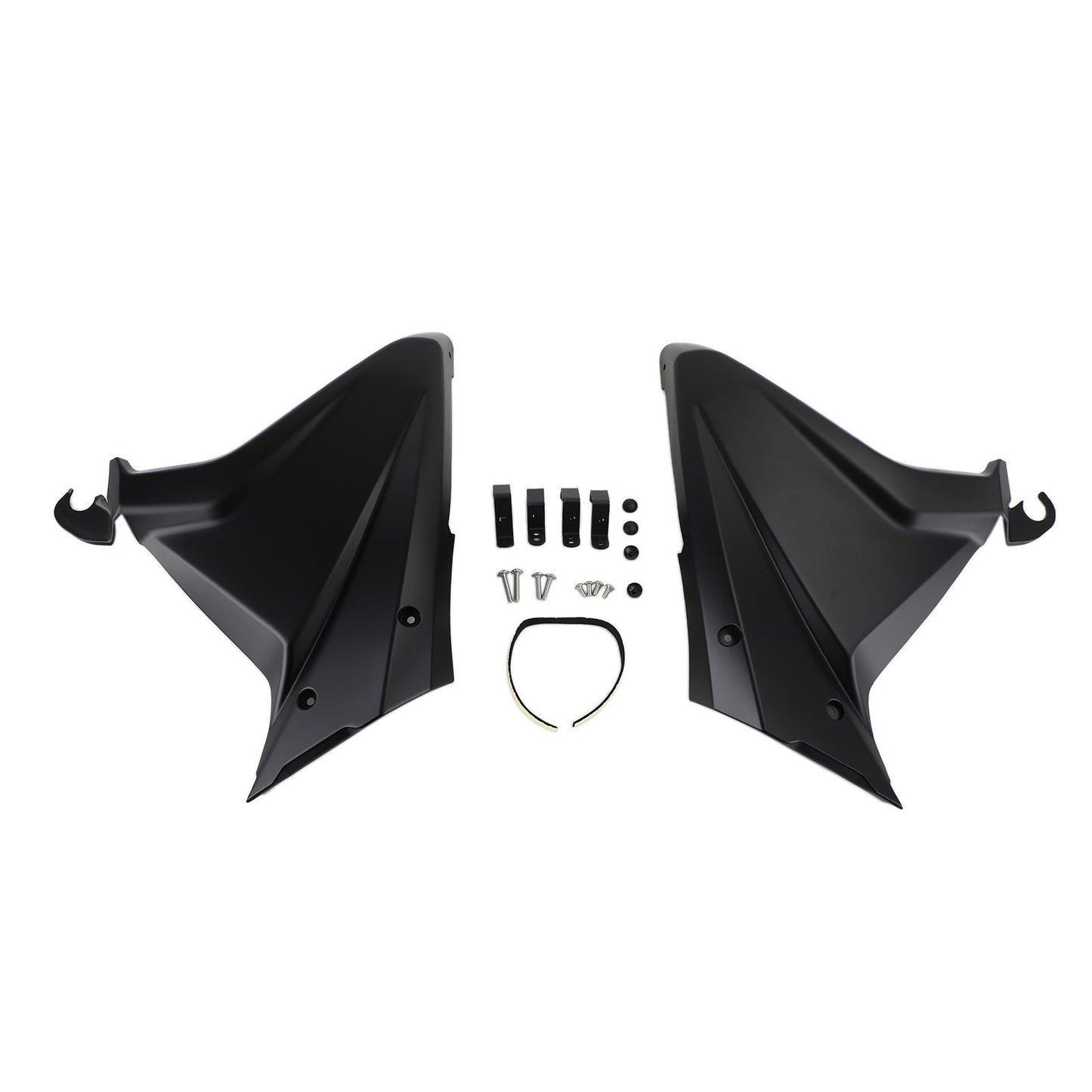 Side Frame Cover Panels Trim Fairings Cowls For Honda CBR650R 2019-2021 Black