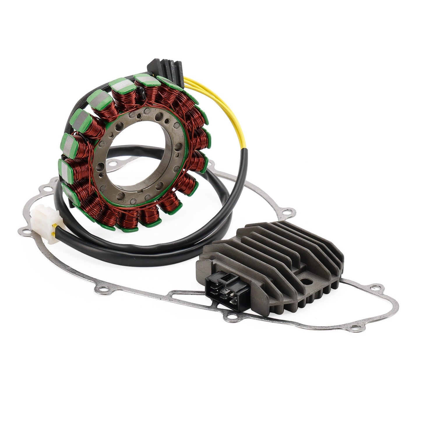 KAWASAKI KLR 650 E 2008-2010 Magneto Stator + Voltage Rectifier + Gasket