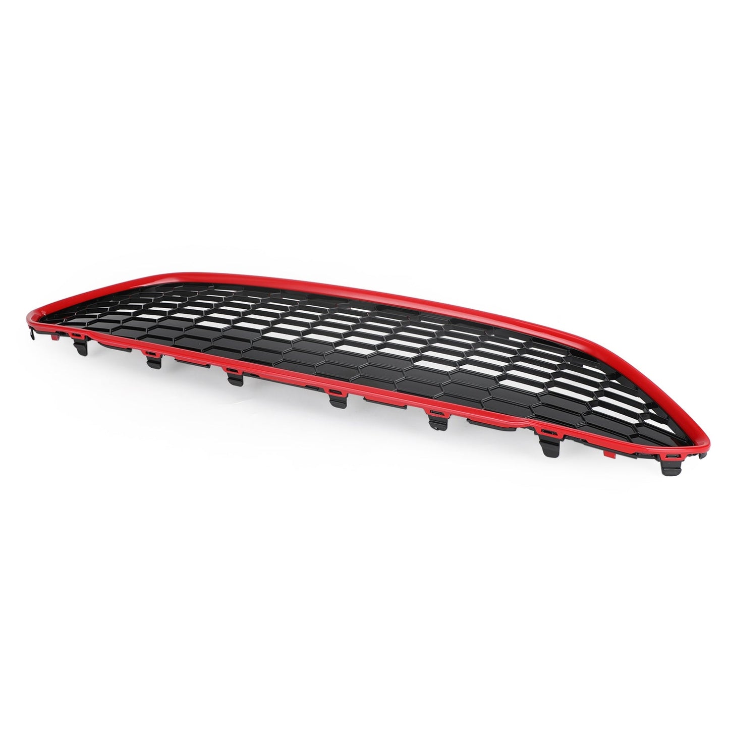 Front Bumper Grille Upper Honey Comb Fit Ford Fiesta 2013-2017 Red