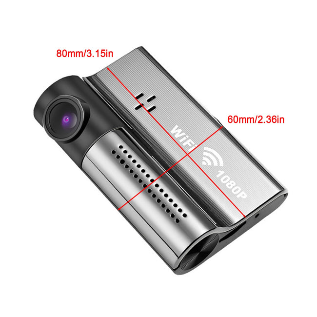 1080P Dash Cam Wifi App Video DVR Recorder Driving Hidden Camera Night Vision