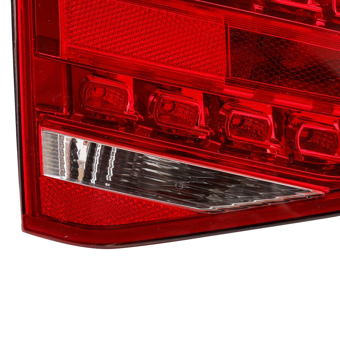 2009-2012 Audi A4 Outer+Inner Trunk LED Tail Light Lamp 4pcs