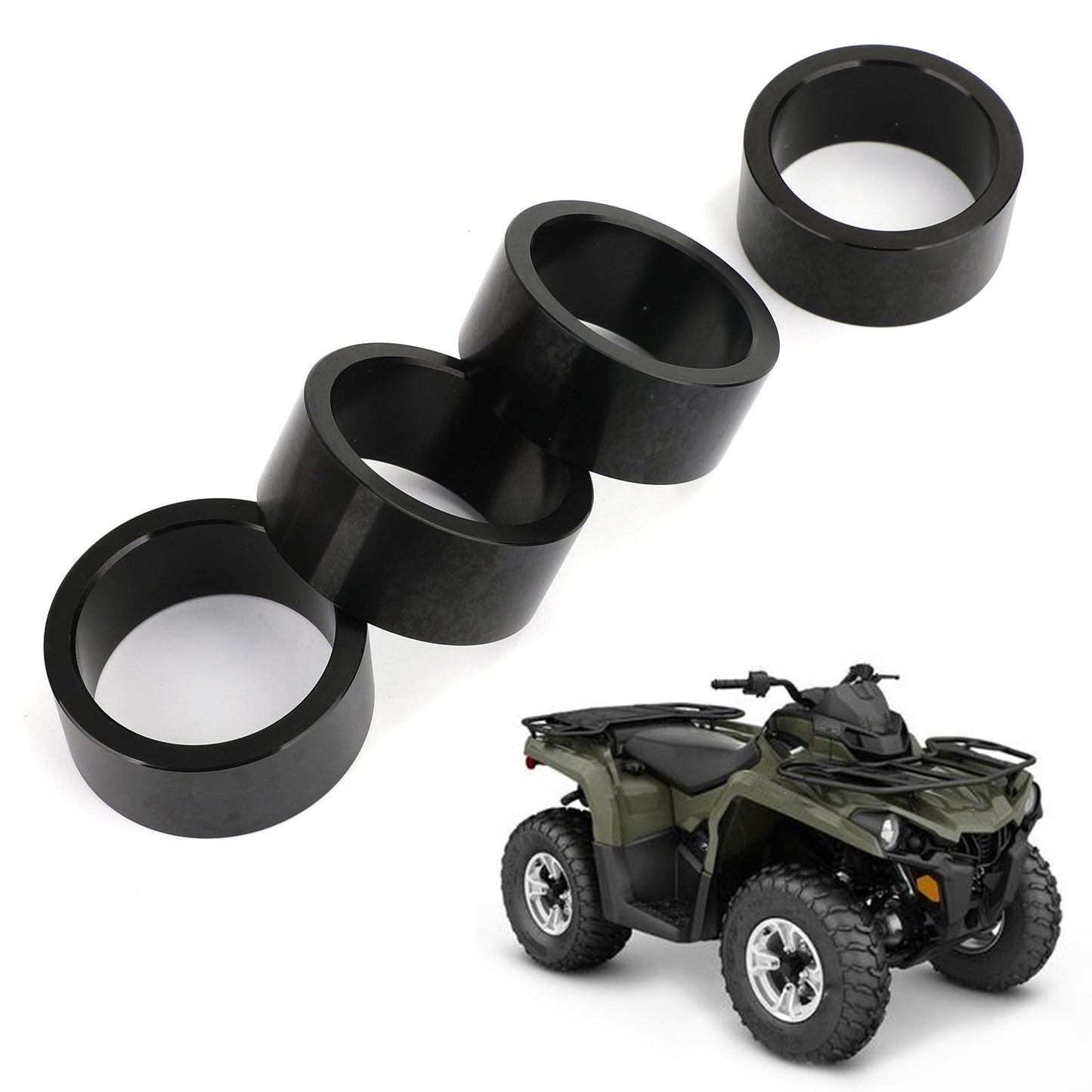 Lift Spacer Kit For Can-am Bombardier Outlander 400 500 650 800 ATV BLK