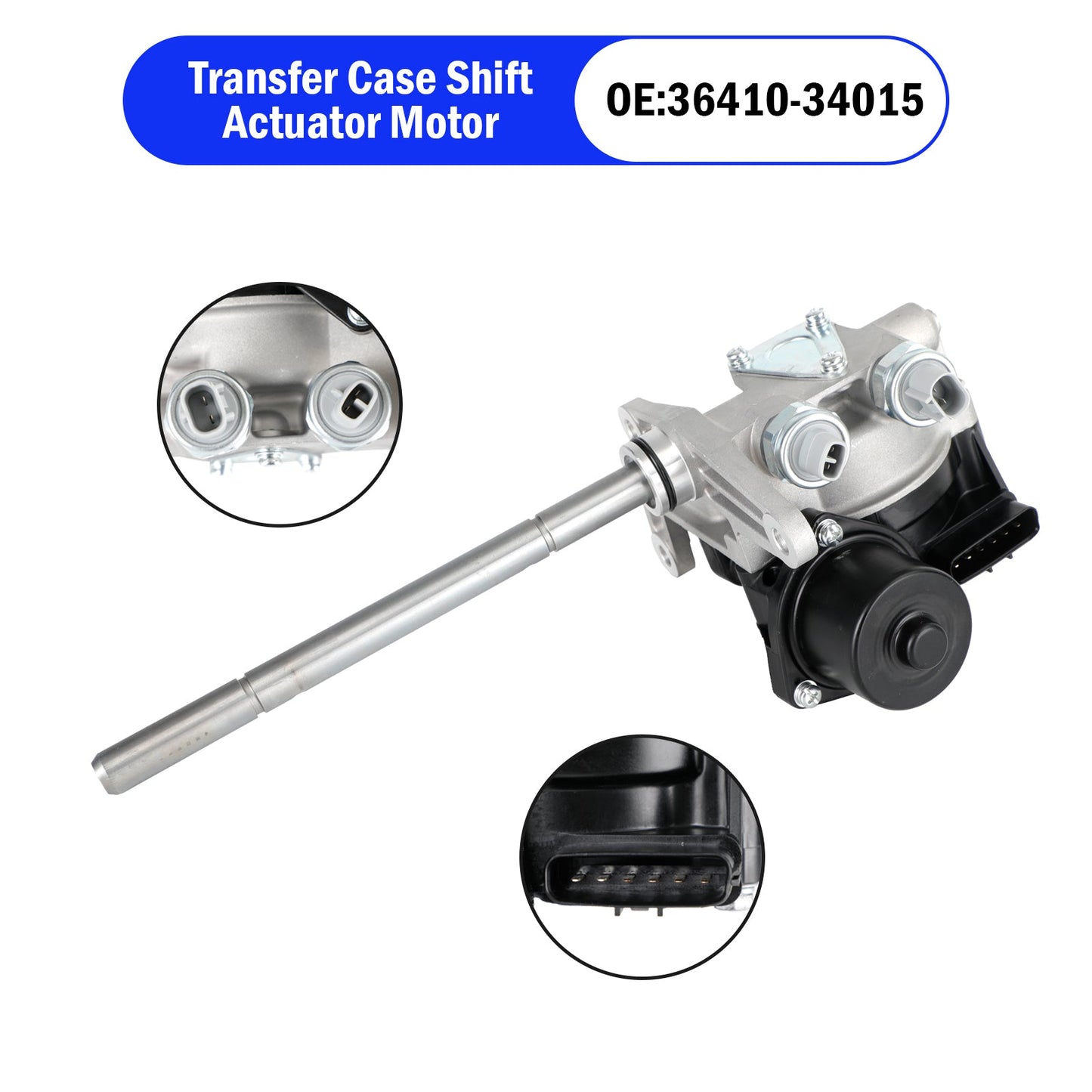 Transfer Case Shift Actuator Motor for Toyota Tundra 4Runner Tacoma 36410-34015