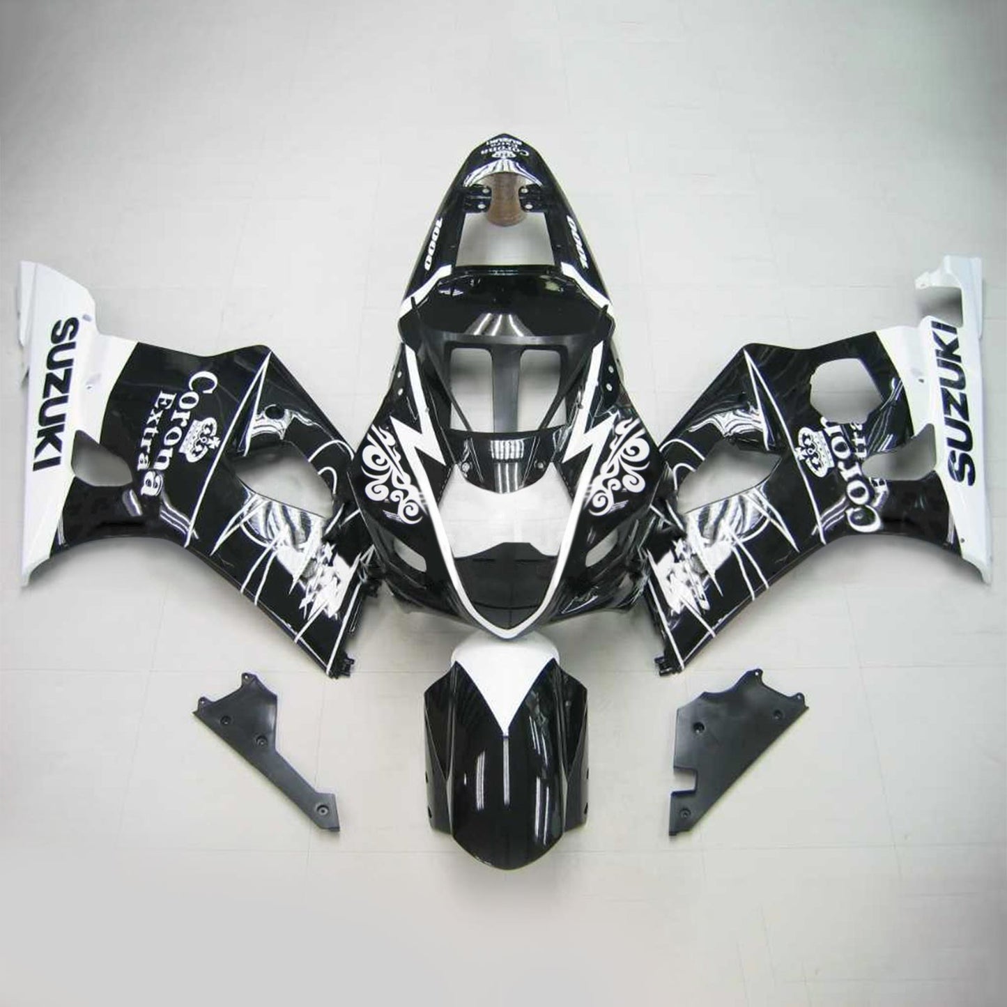 2003-2004 Suzuki GSXR1000 K3 Amotopart Injection Fairing Kit Bodywork Plastic ABS #108