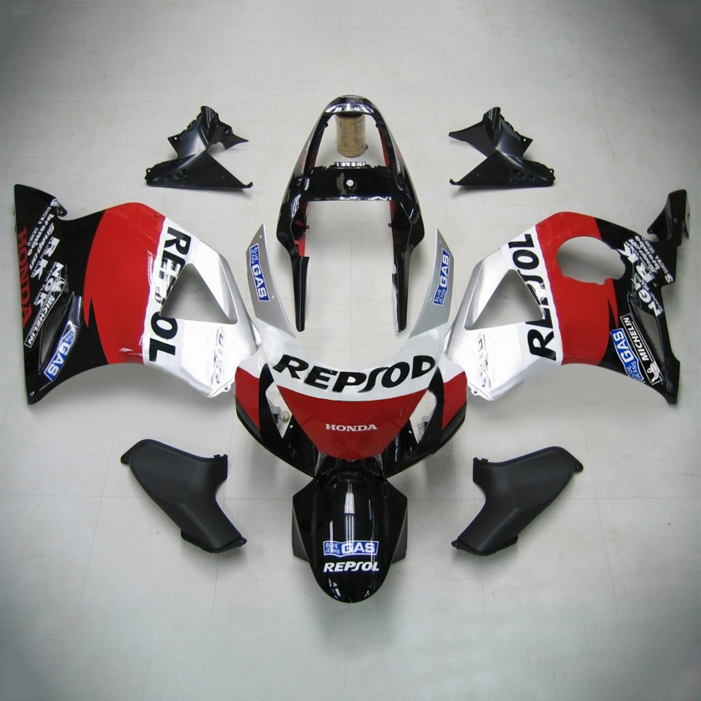 2002-2003 Honda CBR954 Amotopart Injection Fairing Kit Bodywork Plastic ABS #112