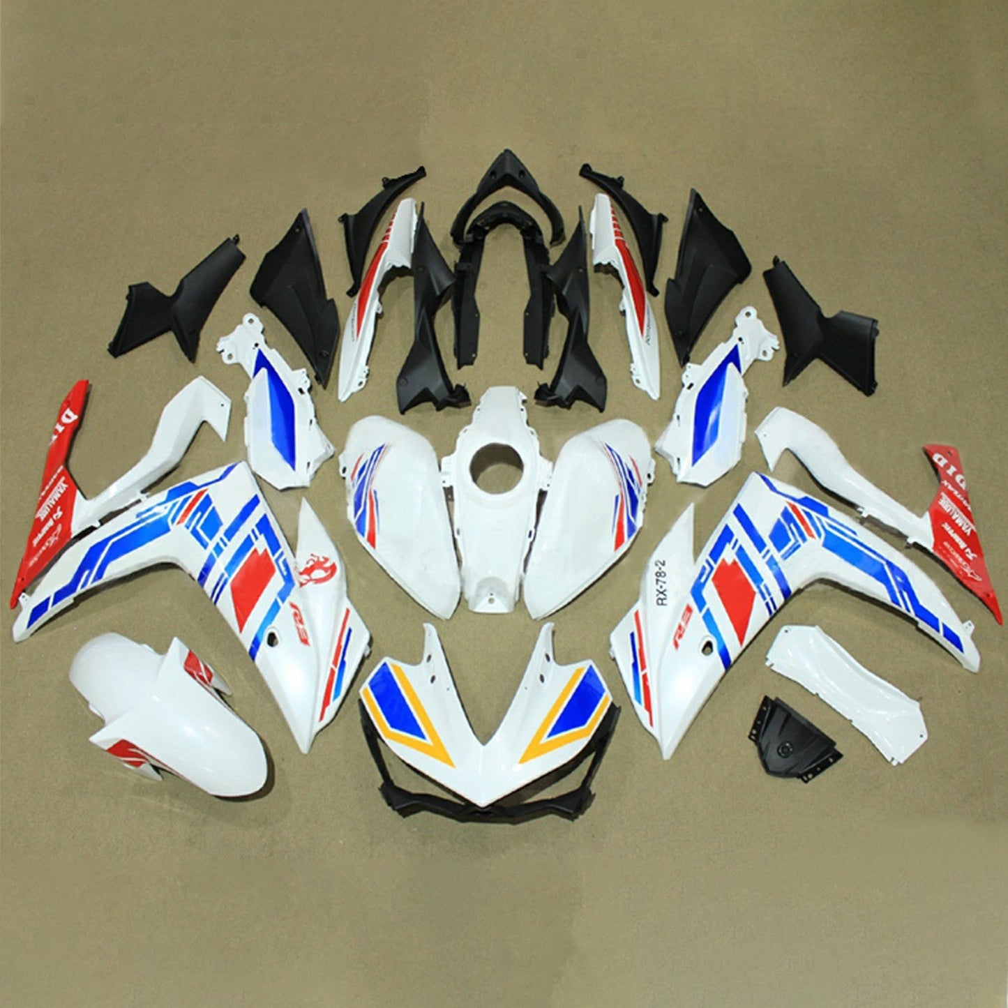 2014-2018 Yamaha YZF-R3 2015-2017 R25 Injection Fairing Kit Bodywork ABS#165