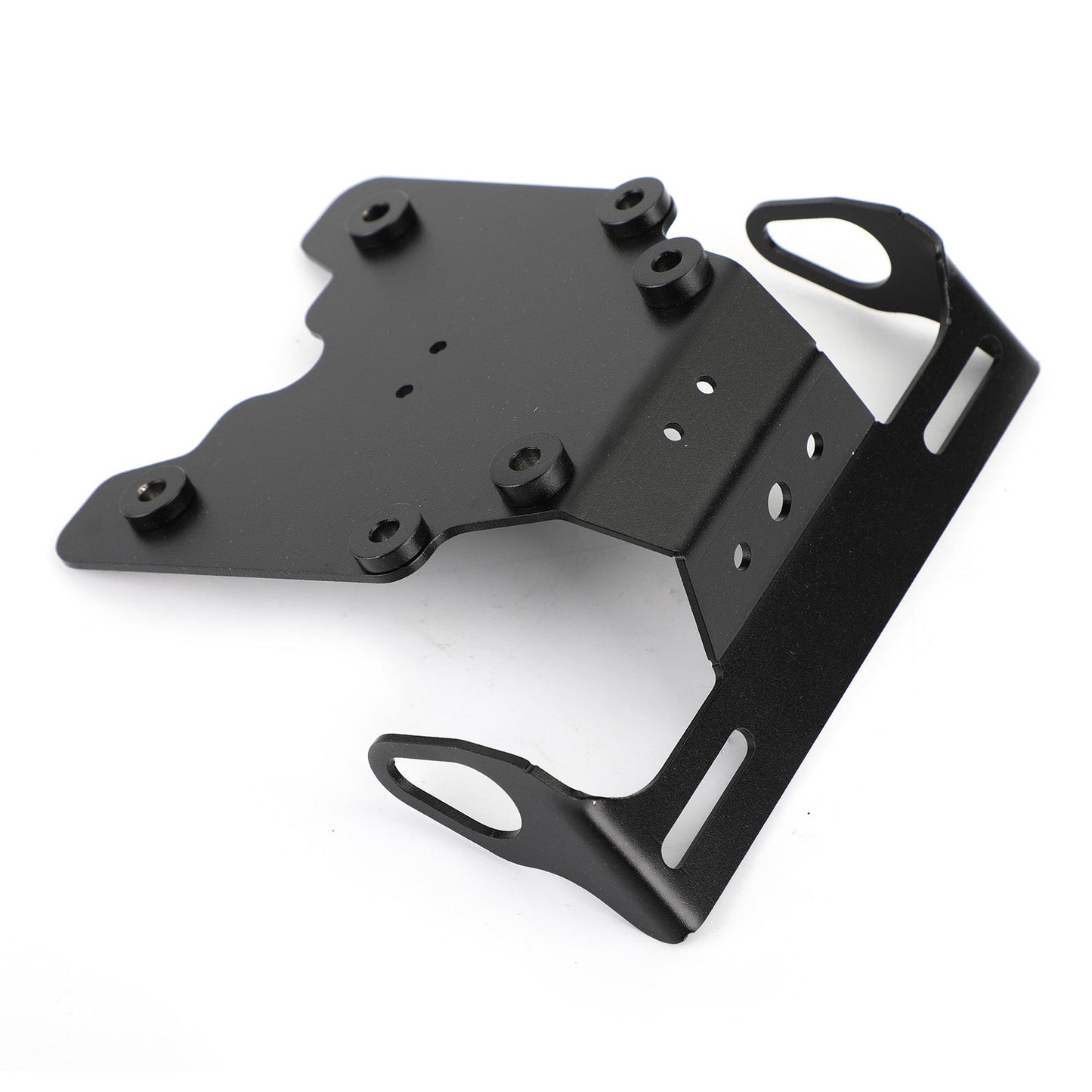 Aluminum License Plate Holder Frame Bracket Fit For Yamaha Tenere 700 2019-2021