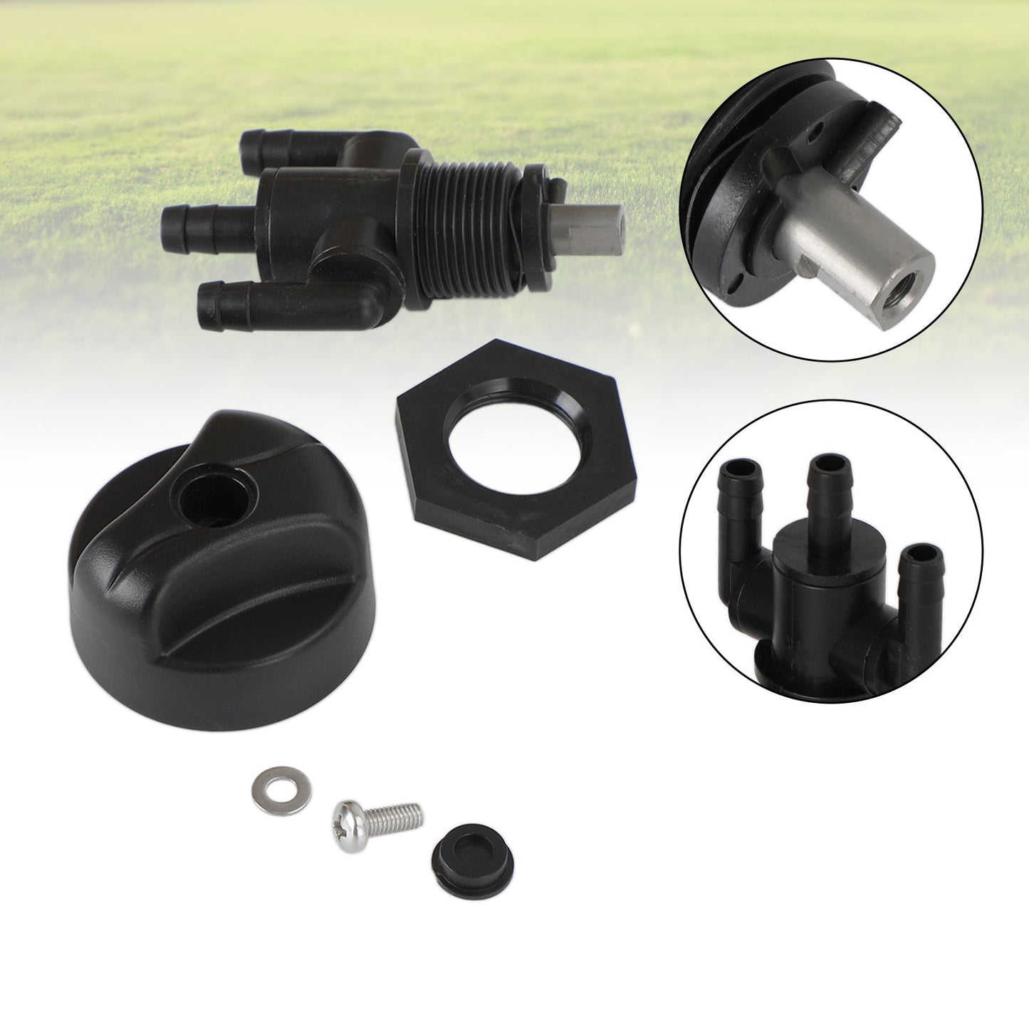 Fuel Shutoff Valve Petcock 3-Way fit for Polaris Xplorer 300 400 400L 7052154