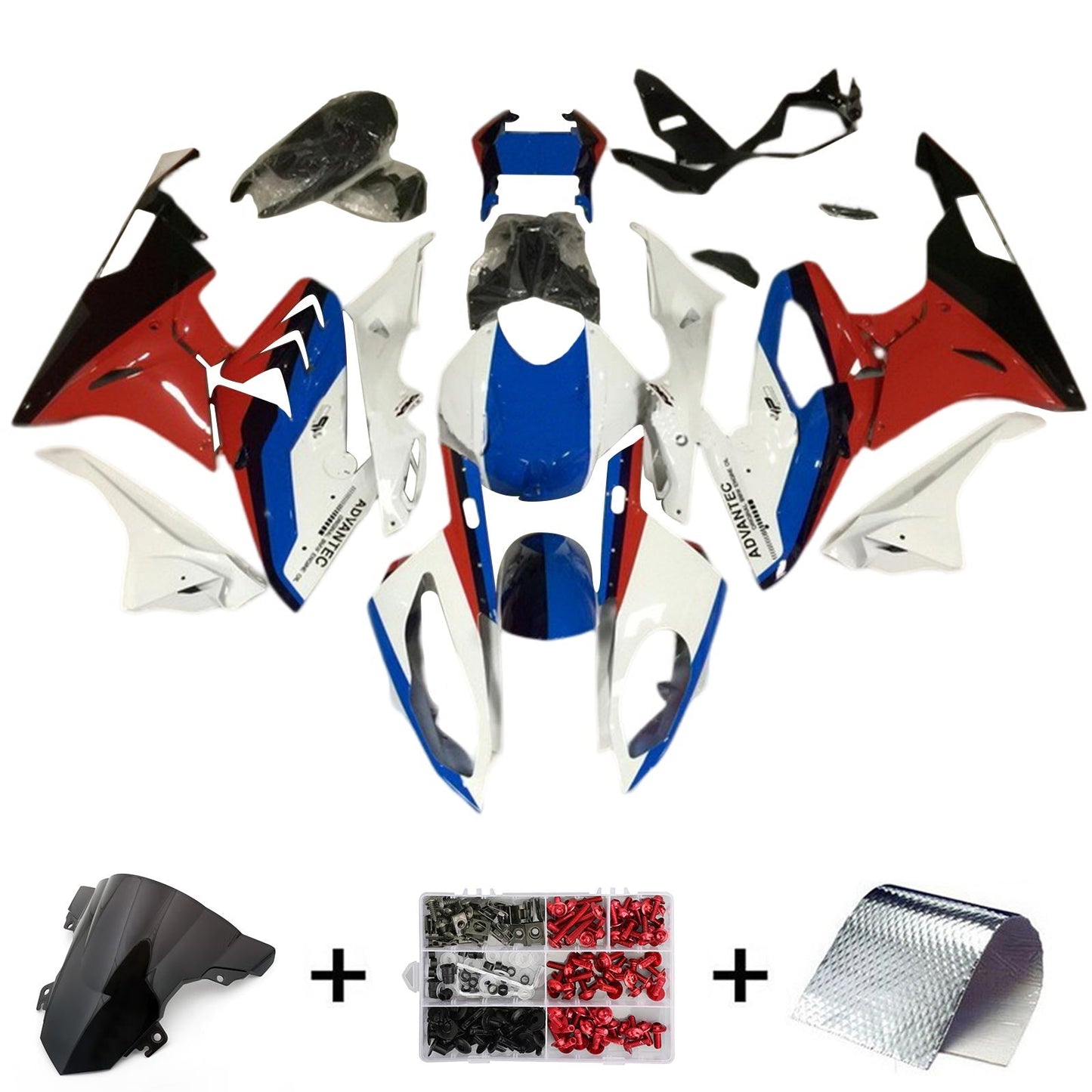 2015-2016 BMW S1000RR Fairing Kit Bodywork Plastic ABS