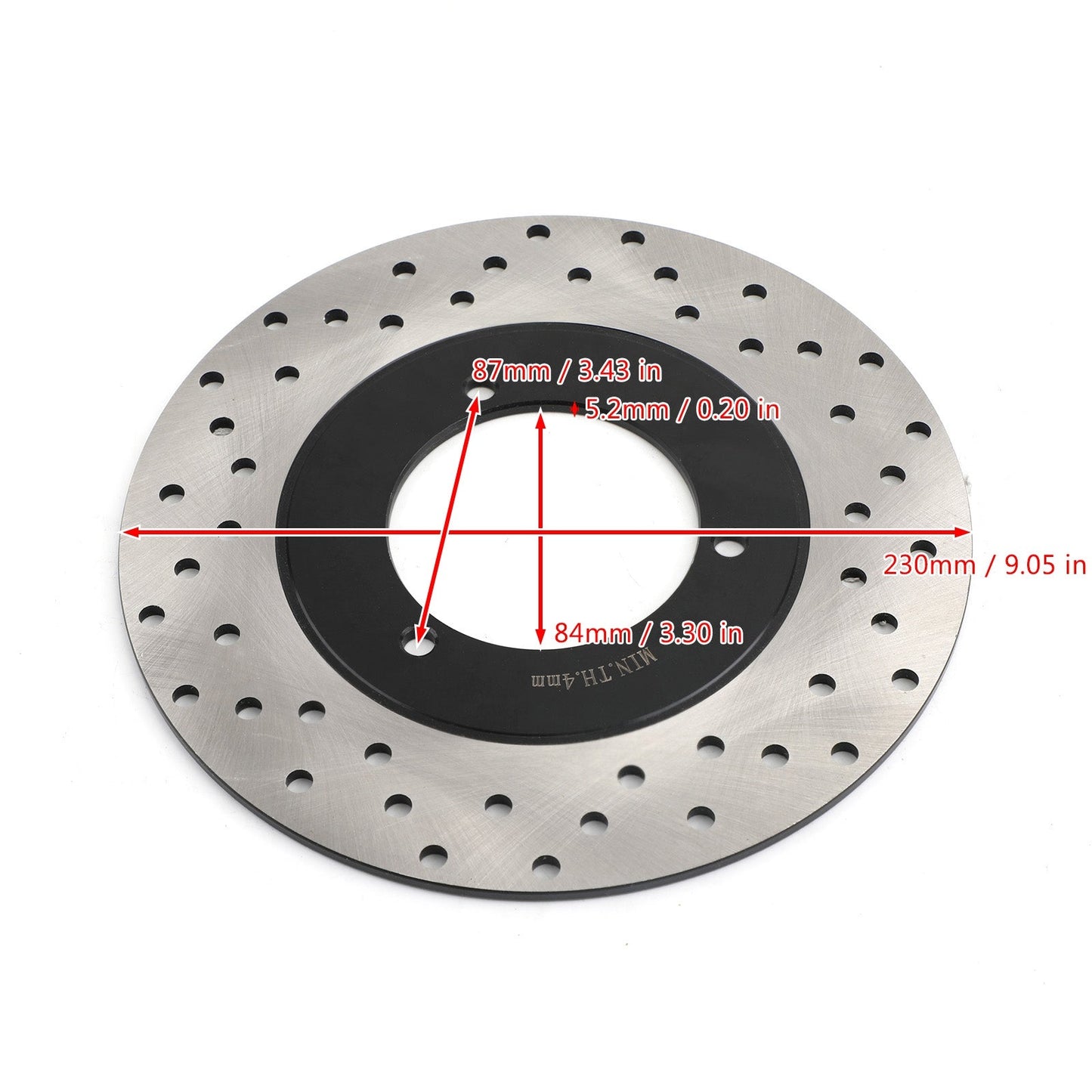 Rear Brake Disc Rotor for Yamaha YP250 YP 250 Majesty 250 Skyliner 250 1998-1999