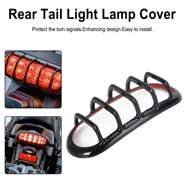 REAR TAIL LIGHT LAMP COVER TRIM ABS FOR HONDA REBEL CMX 300 500 2017-2021