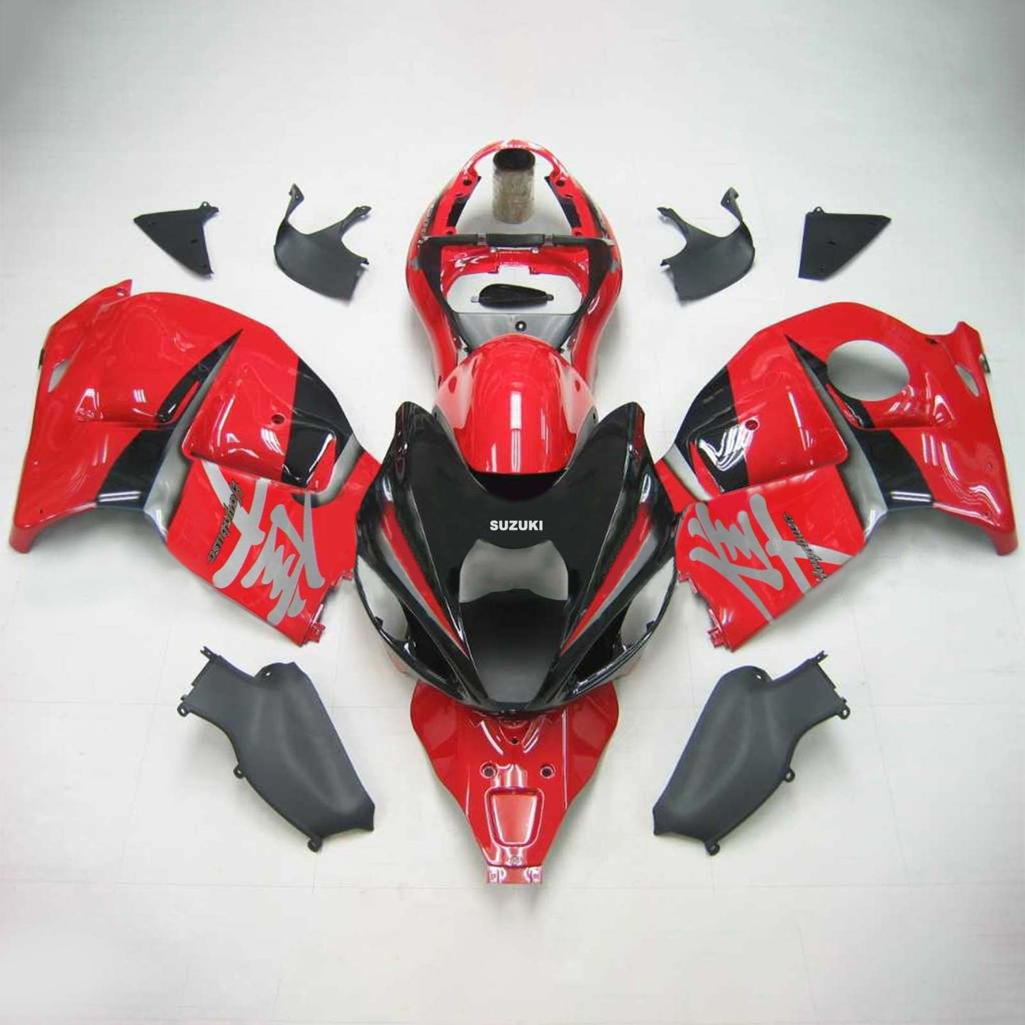 1999-2007 Suzuki Hayabusa GSX1300 Amotopart Injection Fairing Kit Bodywork Plastic ABS #127