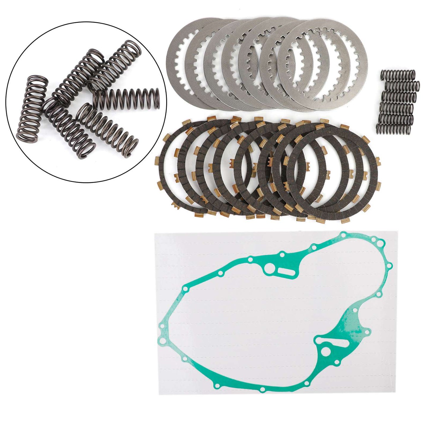 Clutch Kit Disks Discs Springs Gasket Fit For Yamaha Raptor 700 700R 2006-2018