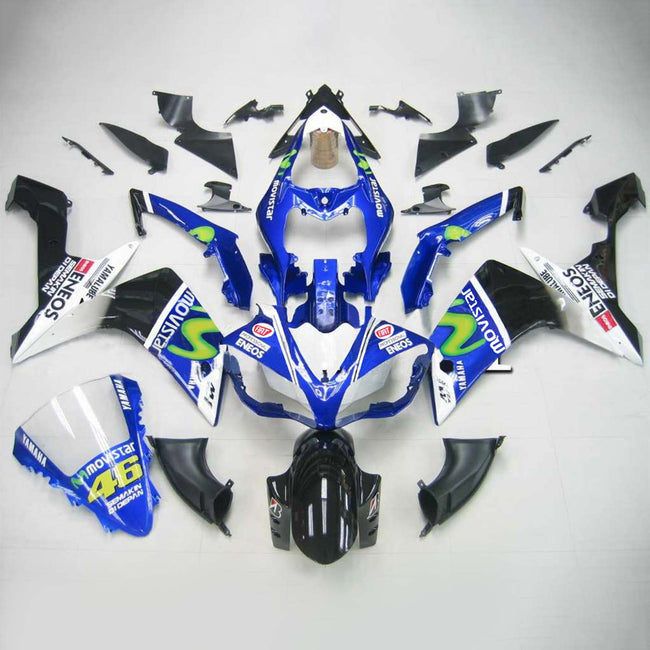 2007-2008 Yamaha YZF 1000 R1 Injection Fairing Kit Bodywork Plastic ABS #111