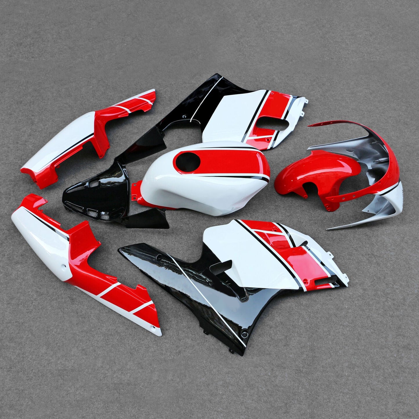 1991-1994 Yamaha TZR250 3XV Amotopart Injection Fairing Kit Bodywork ABS #102