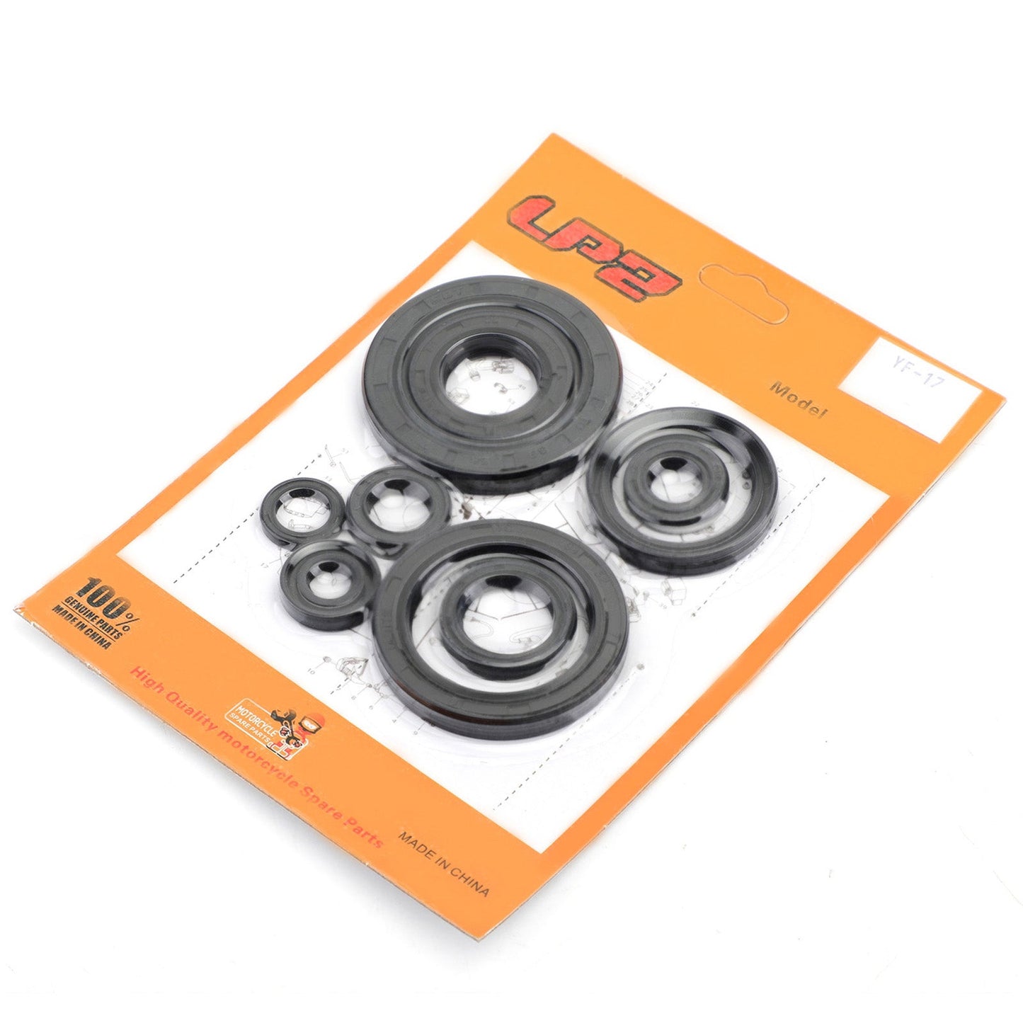 9pcs Engine Oil Seal Kit Set for Honda CRF450R 2009-2014 crf450r CRF-450R