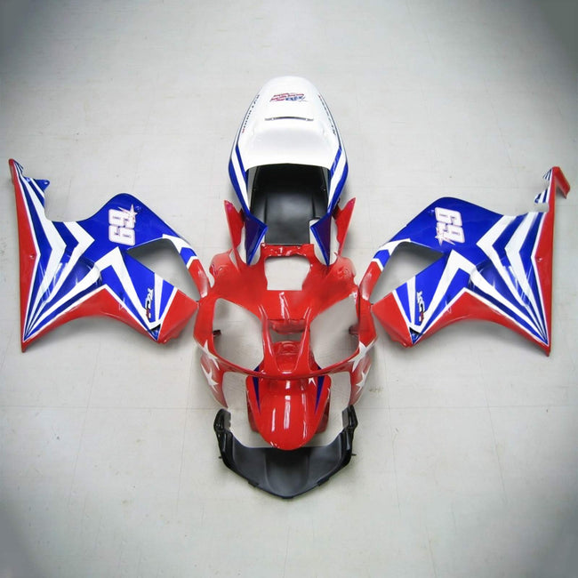 2000-2006 Honda VTR1000 RC51 Amotopart Injection Fairing Kit Bodywork Plastic ABS #101