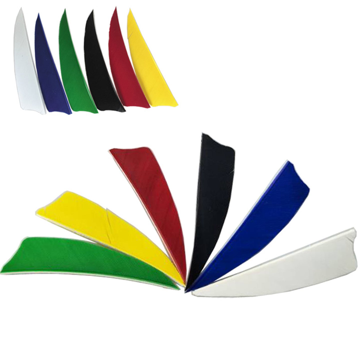 50PCS 3"4"5" Archery Arrow Feather Natural Fletching Turkey Fletches Bow Arrow