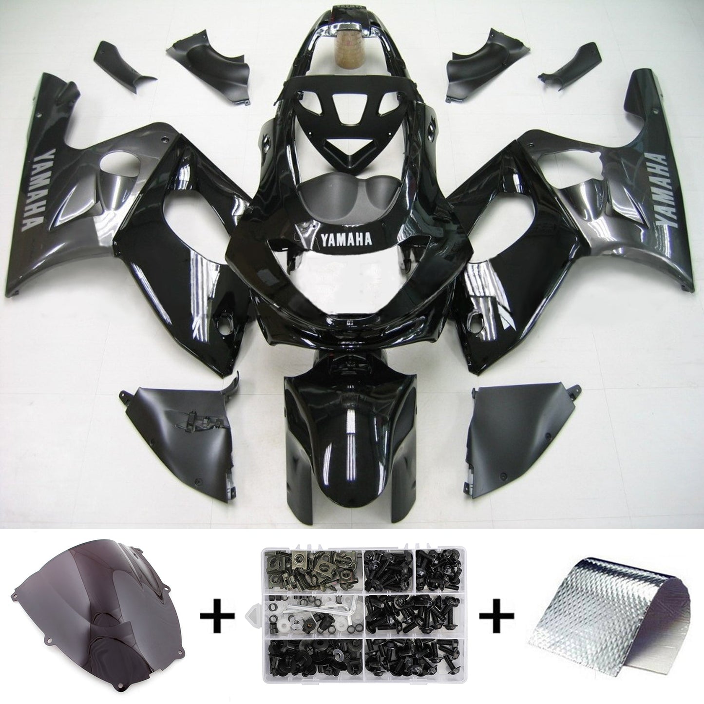 1996-2007 Yamaha YZF 600R Thundercat Amotopart Injection Fairing Kit Bodywork Plastic ABS #107