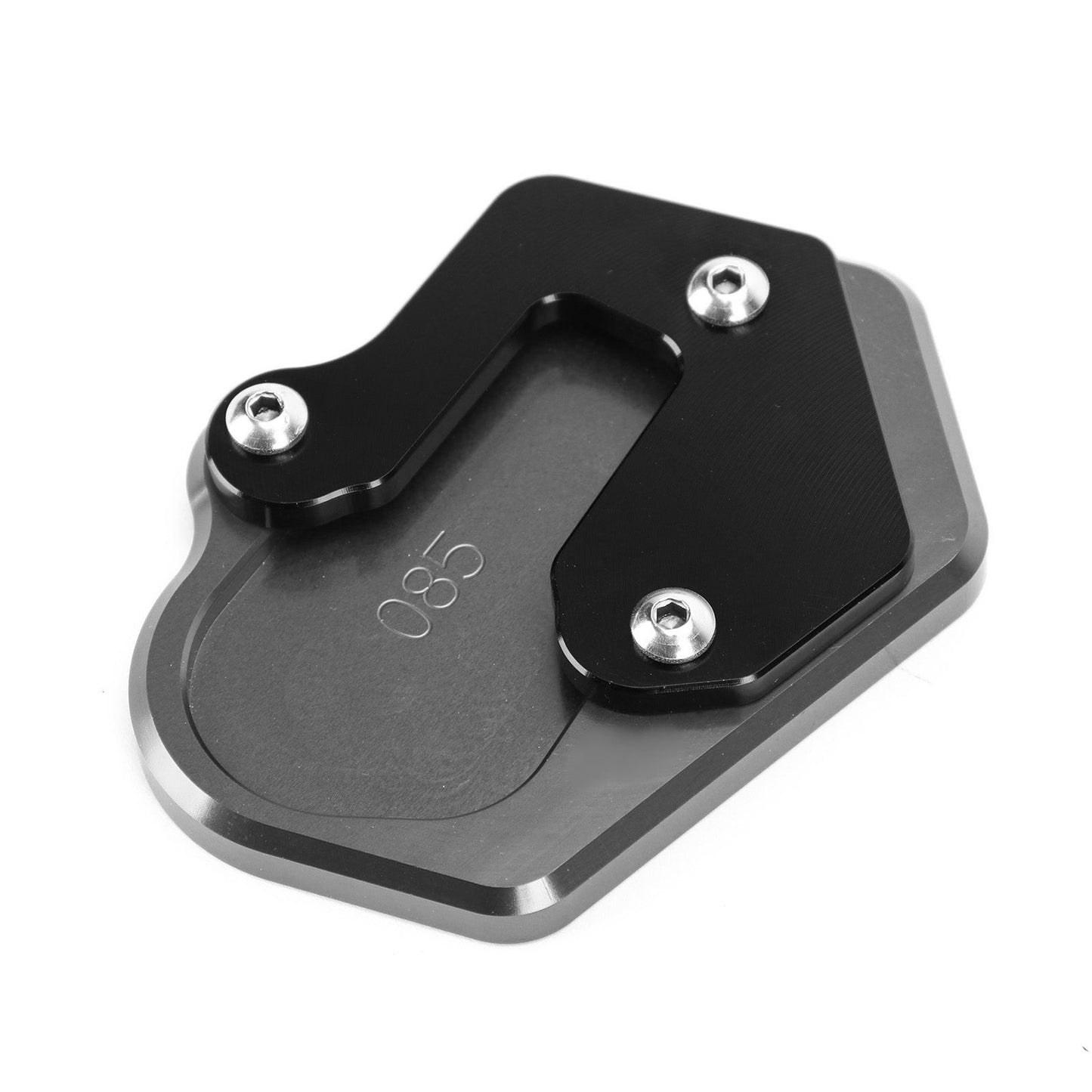 Kickstand Side Stand Extension Pad Fit For BMW F900R 2020 BLK