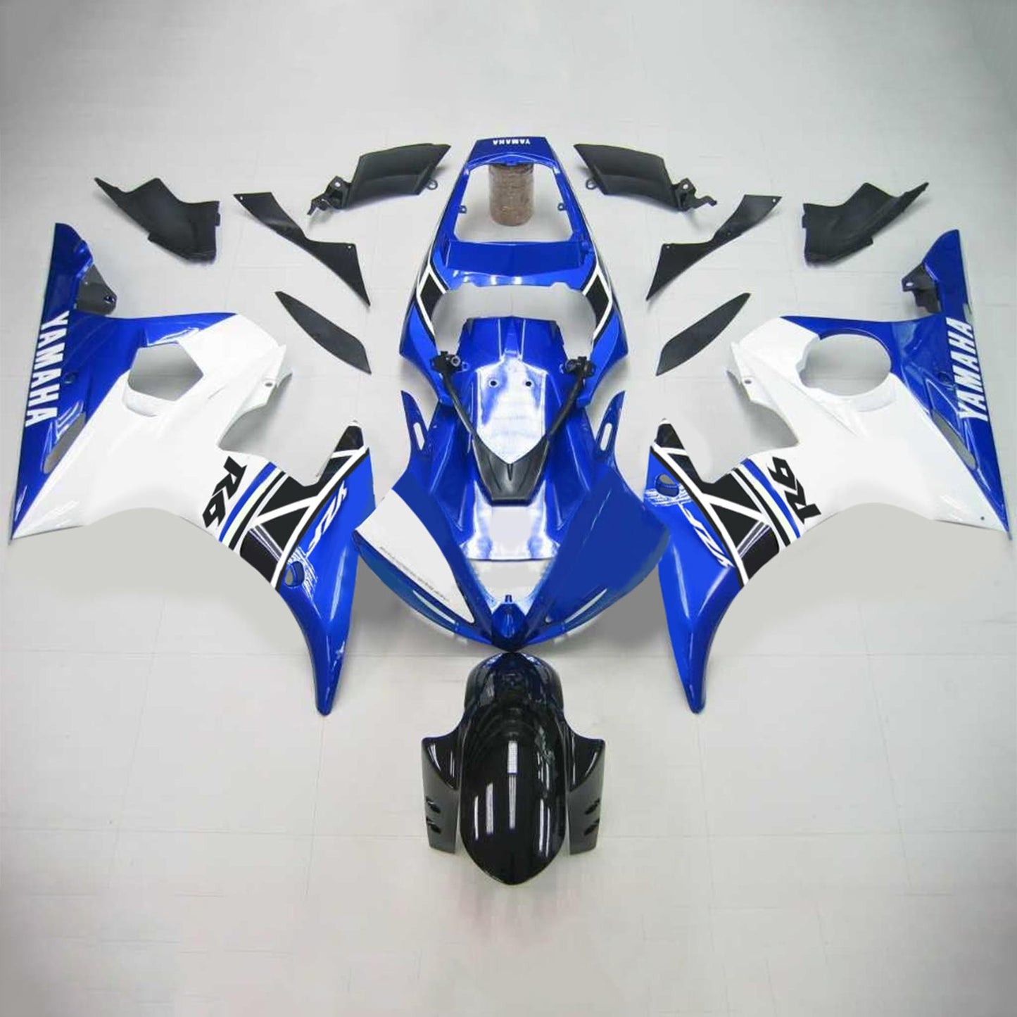 2003-2004 Yamaha YZF 600 R6 2006-2009 R6S Amotopart Injection Fairing Kit Bodywork Plastic ABS #112