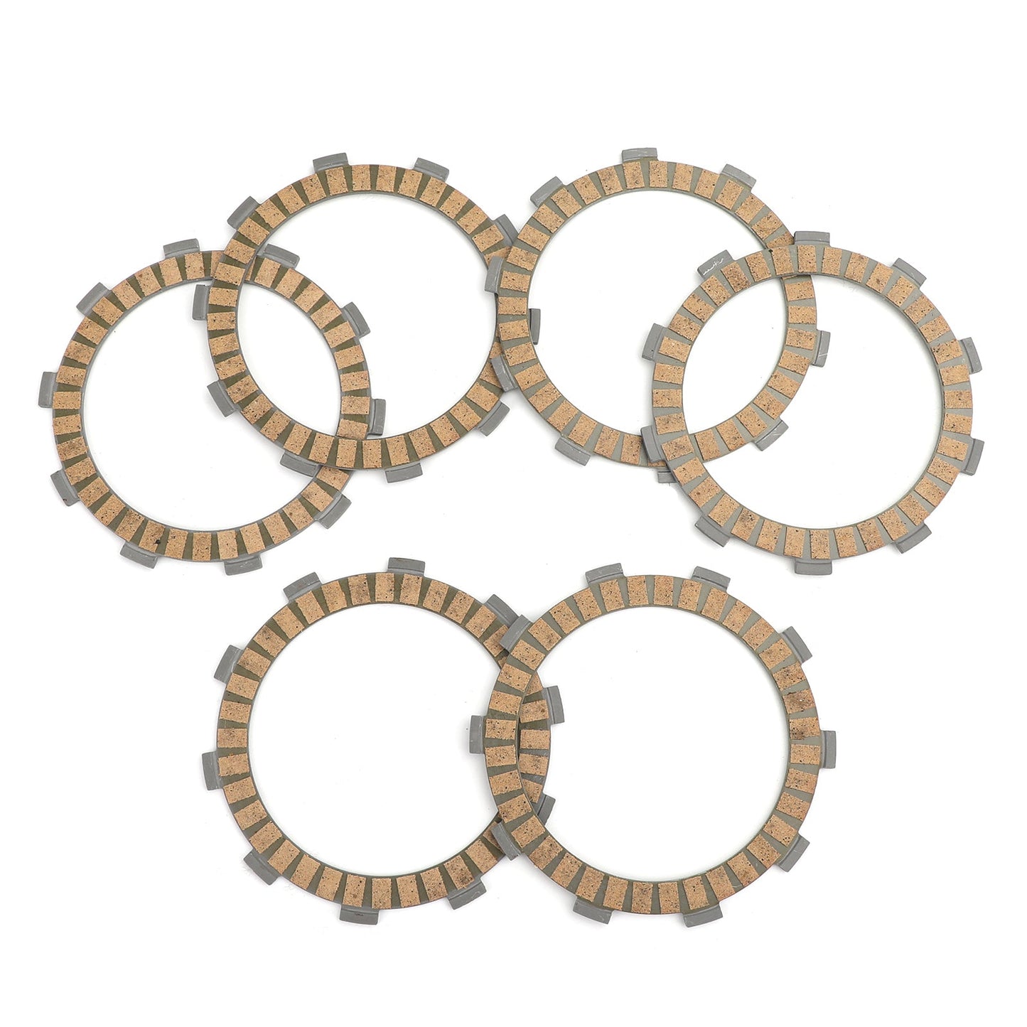 Clutch Plate Kit - Friction Plates For Yamaha MX125 YZ175 YZ175C IT175 Racer IT200 Competition YZ125H XT225