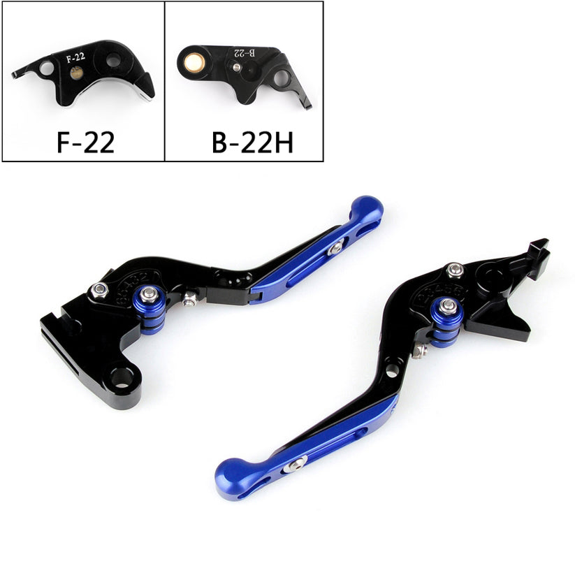 Adjustable Folding Extendable Brake&Clutch Lever For BMW S1000RR S1000R 15-18 BK