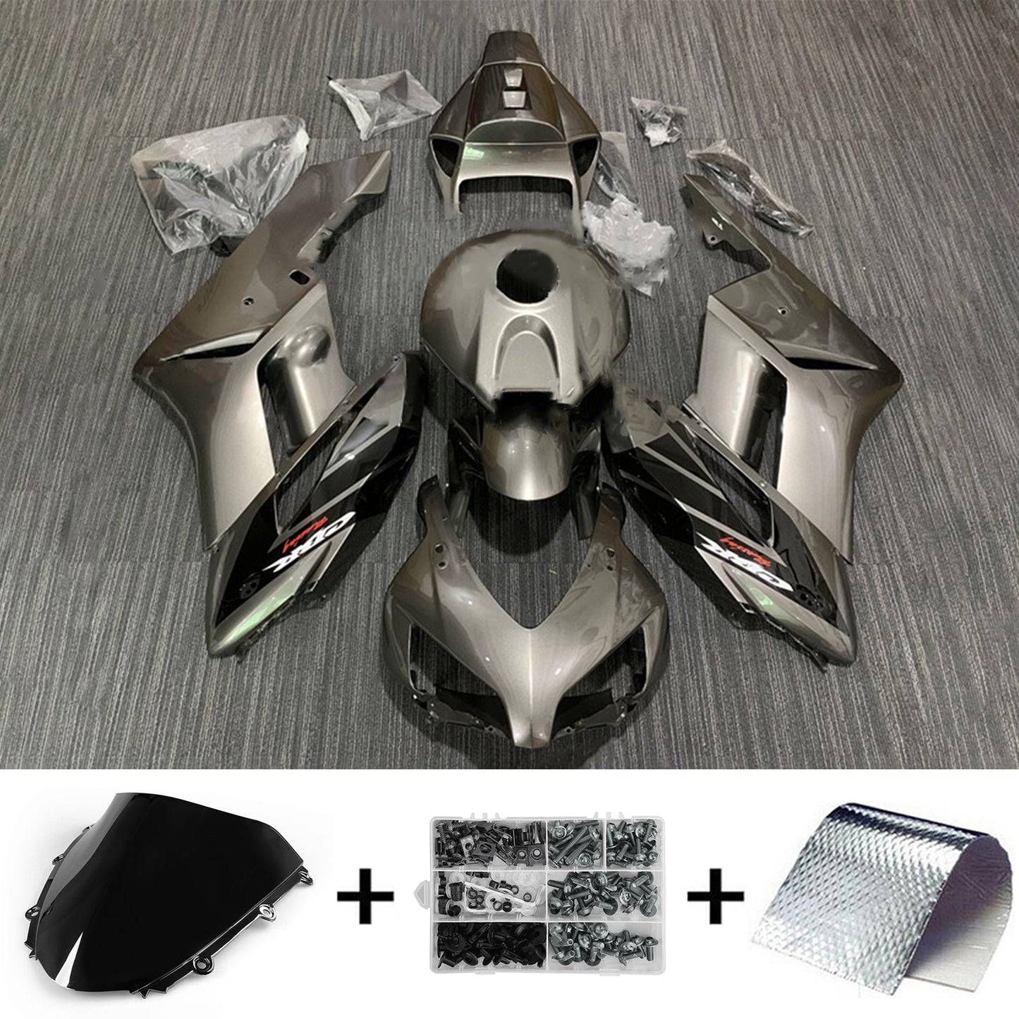 2004-2005 Honda CBR1000RR Injection Fairing Kit Bodywork Plastic ABS#171