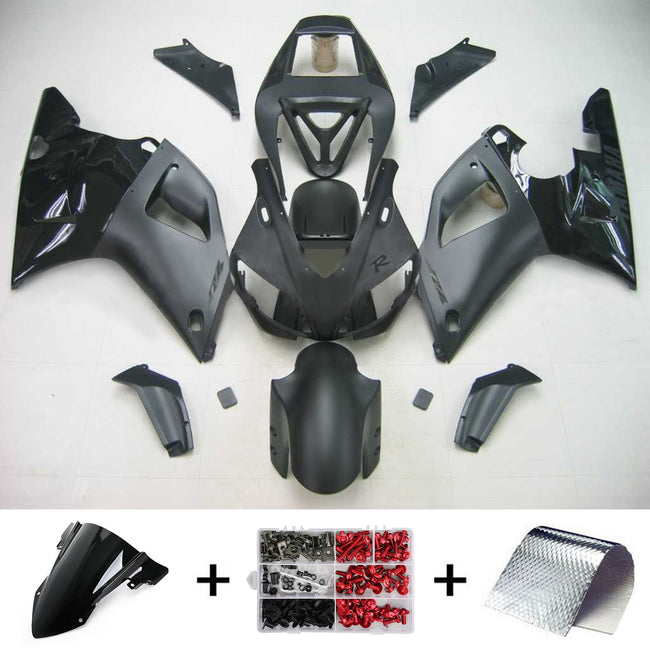 1998-1999 Yamaha YZF 1000 R1 Amotopart Injection Fairing Kit Bodywork Plastic ABS #105