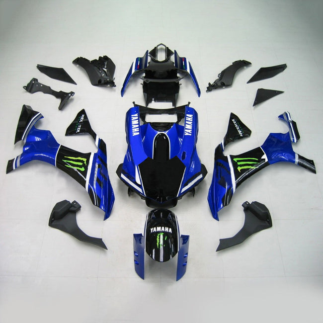 2020-2024 Yamaha YZF R1 Amotopart Injection Fairing Kit Bodywork Plastic ABS #101