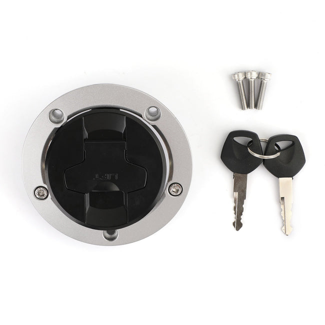 Fuel Gas Tank Cap Cover With Keys For Suzuki DR300 SV/DL650 DL1000 V-STORM GSX-S750 GSX-S1000 GSX-S1000F GSXR1000R