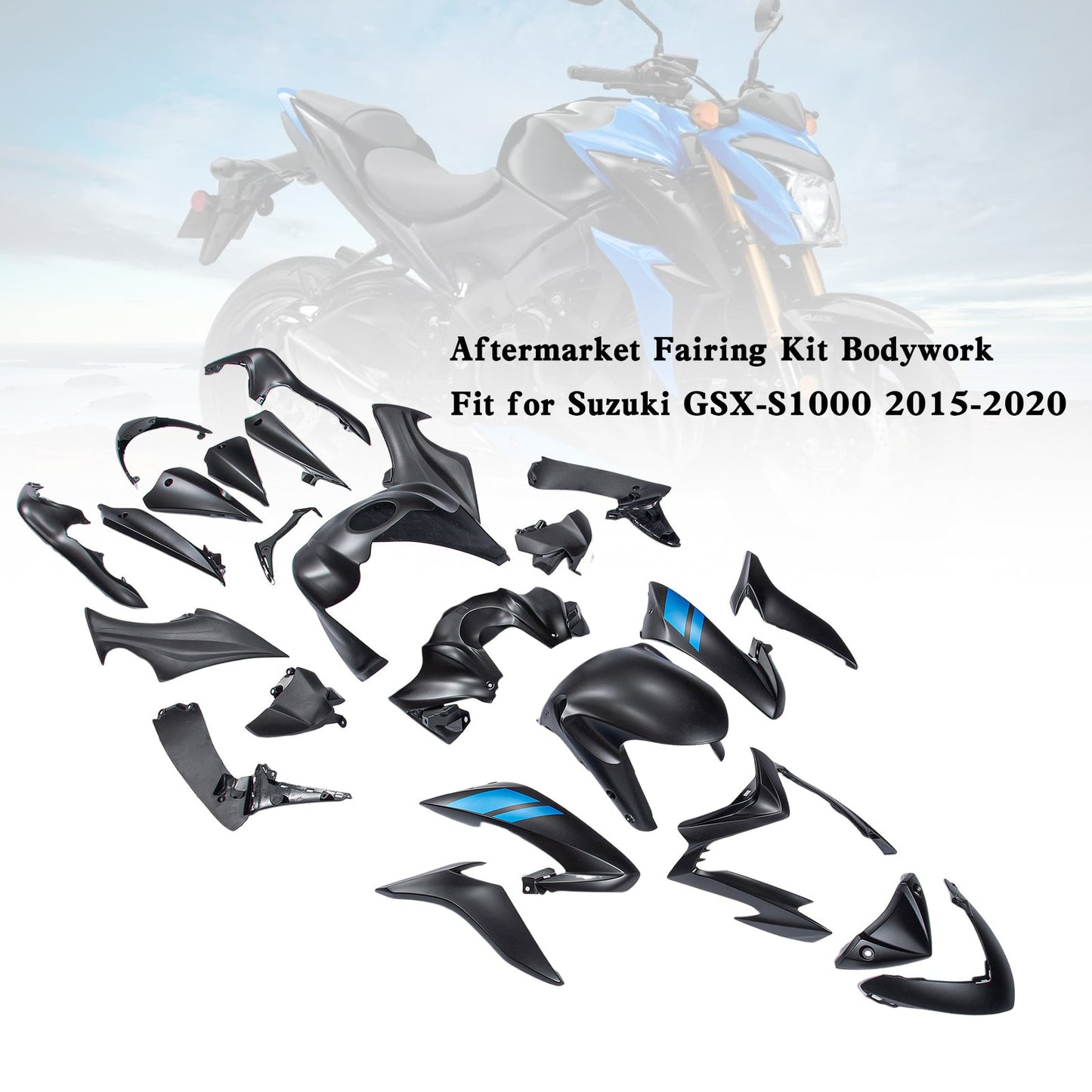 2015-2020 Suzuki GSX-S 1000 Plastic Bodywork Fairing Kit