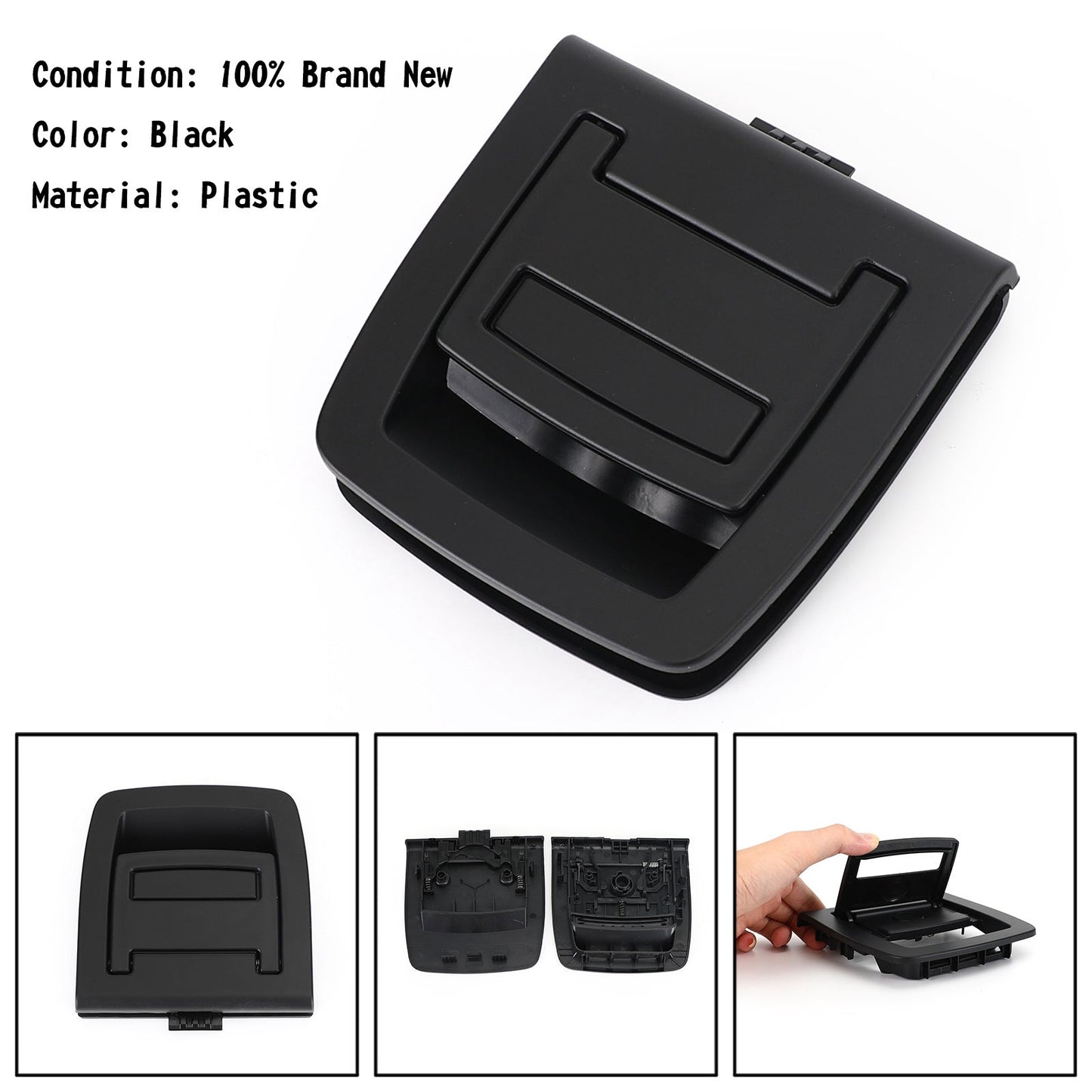 Black Interior Rear Trunk Mat Handle 51479120283 For BMW X5 E70 X6 E71