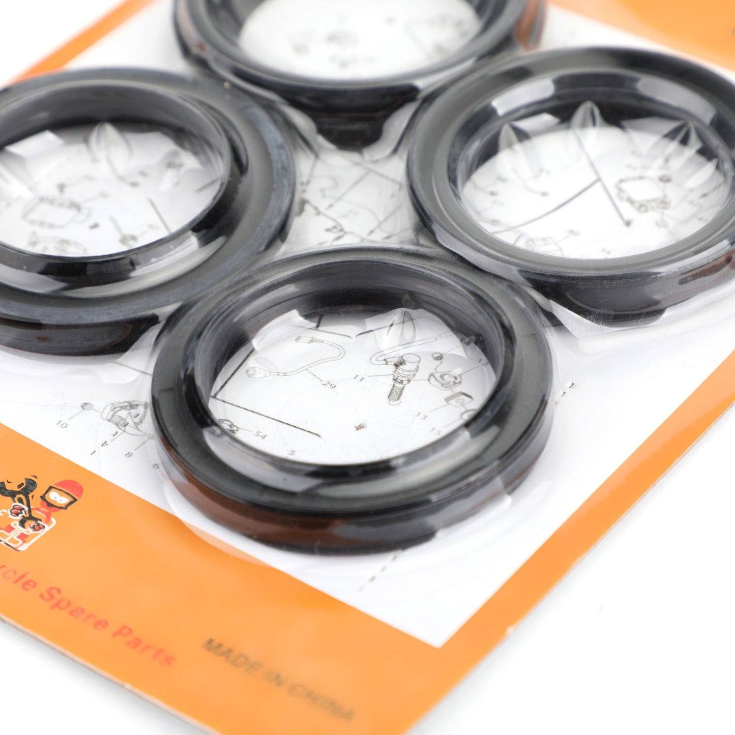 Honda NV400 VT600C Shadow CB700SC Nighthawk 51490-MR1-671 Fork Seal Dust Kit