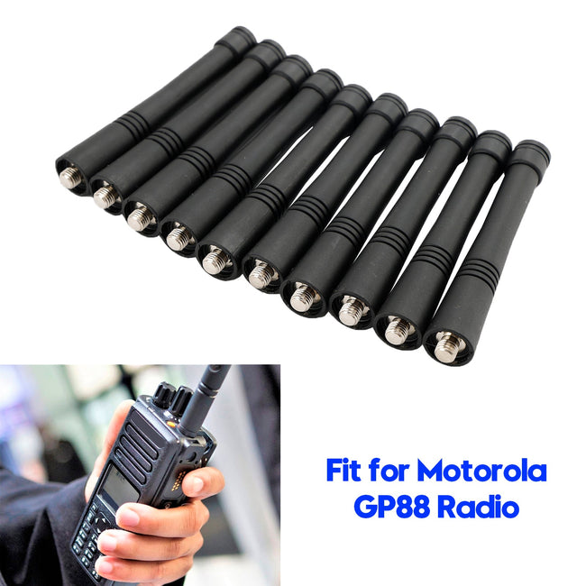 1x/10x Short and Thick Antenna VHF Car Radio 90mm Antenna Fit for GP88