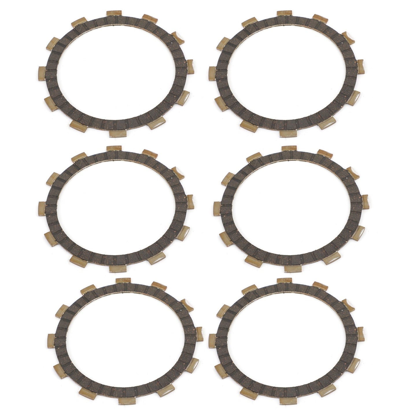 Clutch Plate Kit - Friction Plates For Suzuki GSX400 DR400 GN400 PE400 RM400 SP400