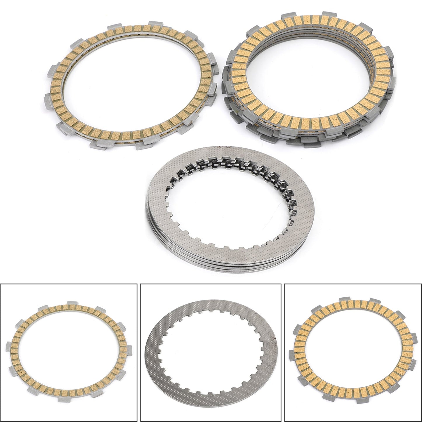 Clutch Plate Kit - Friction & Steel Plates For Honda CBR1000RR CB1000R CBF1000