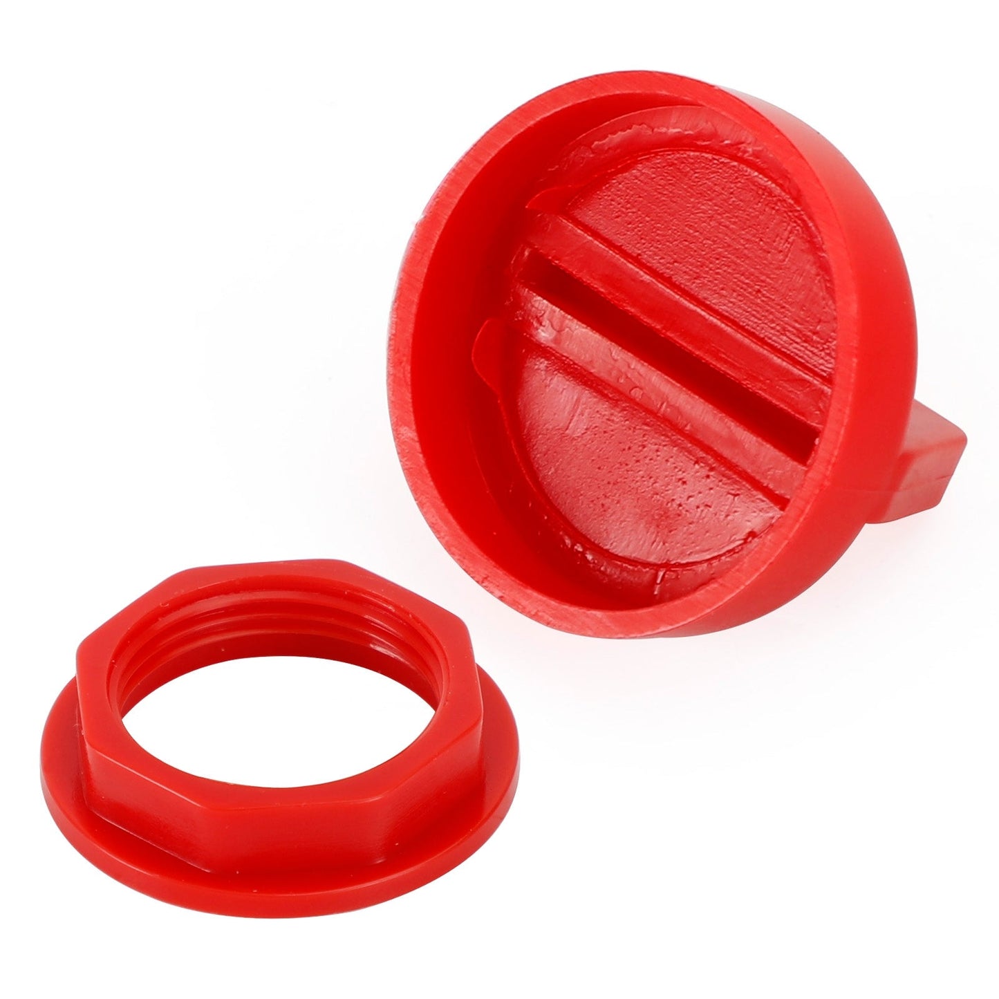 2 Pack Red Ignition Key Cover w/Nut For Polaris RZR XP 570 800 900 1000 5433534