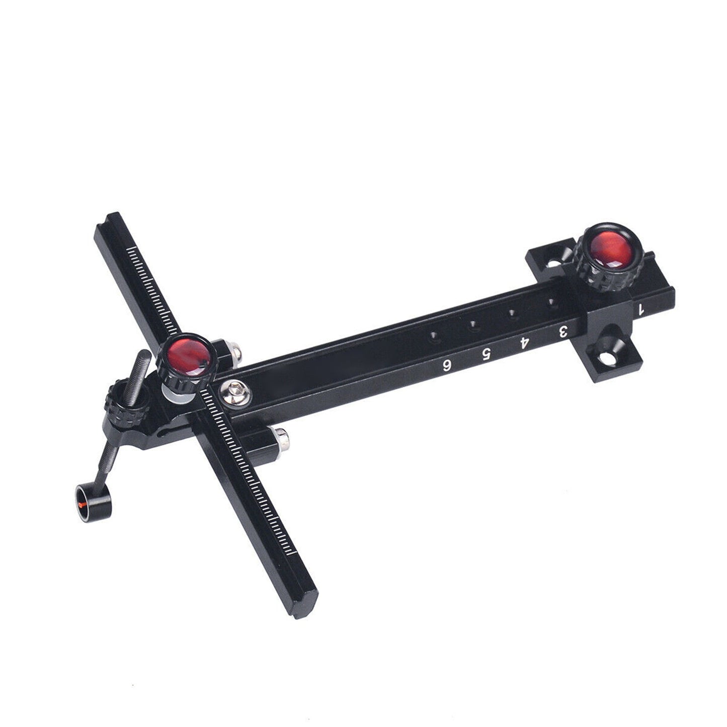 6" Archery Recurve Bow Sight Adjustable Hunting Shooting