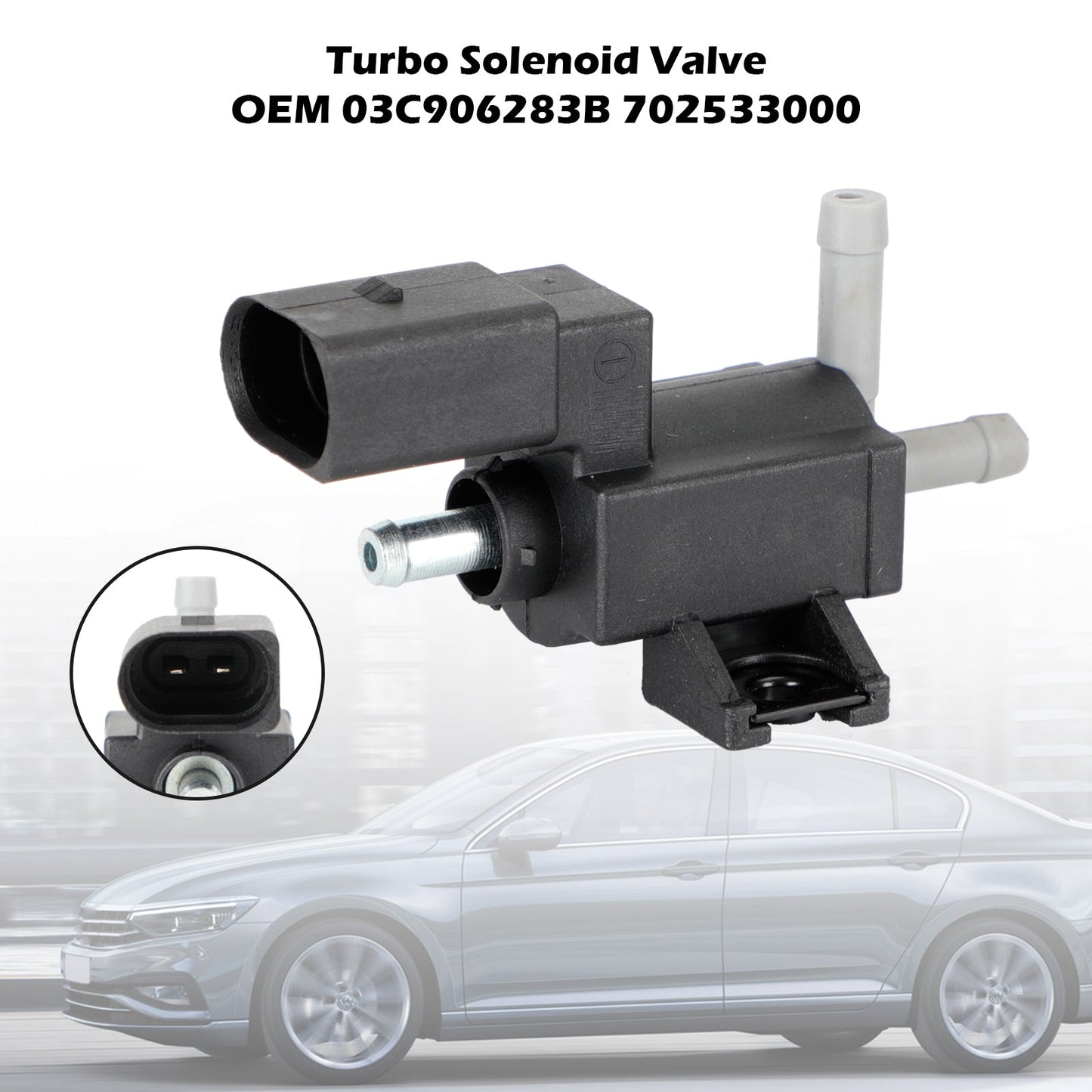 Turbo Solenoid Valve For VW Golf 5 6 Passat Sharan Tiguan 03C906283B