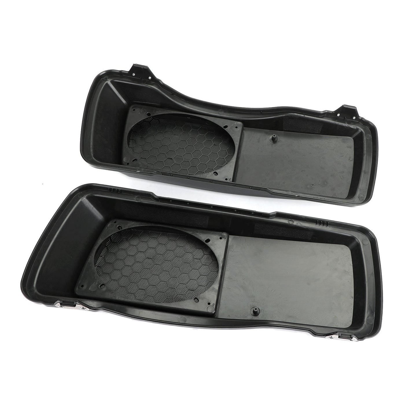 6x9" Saddlebag Speaker Lids For Harley Touring Saddlebags 93-13 Black